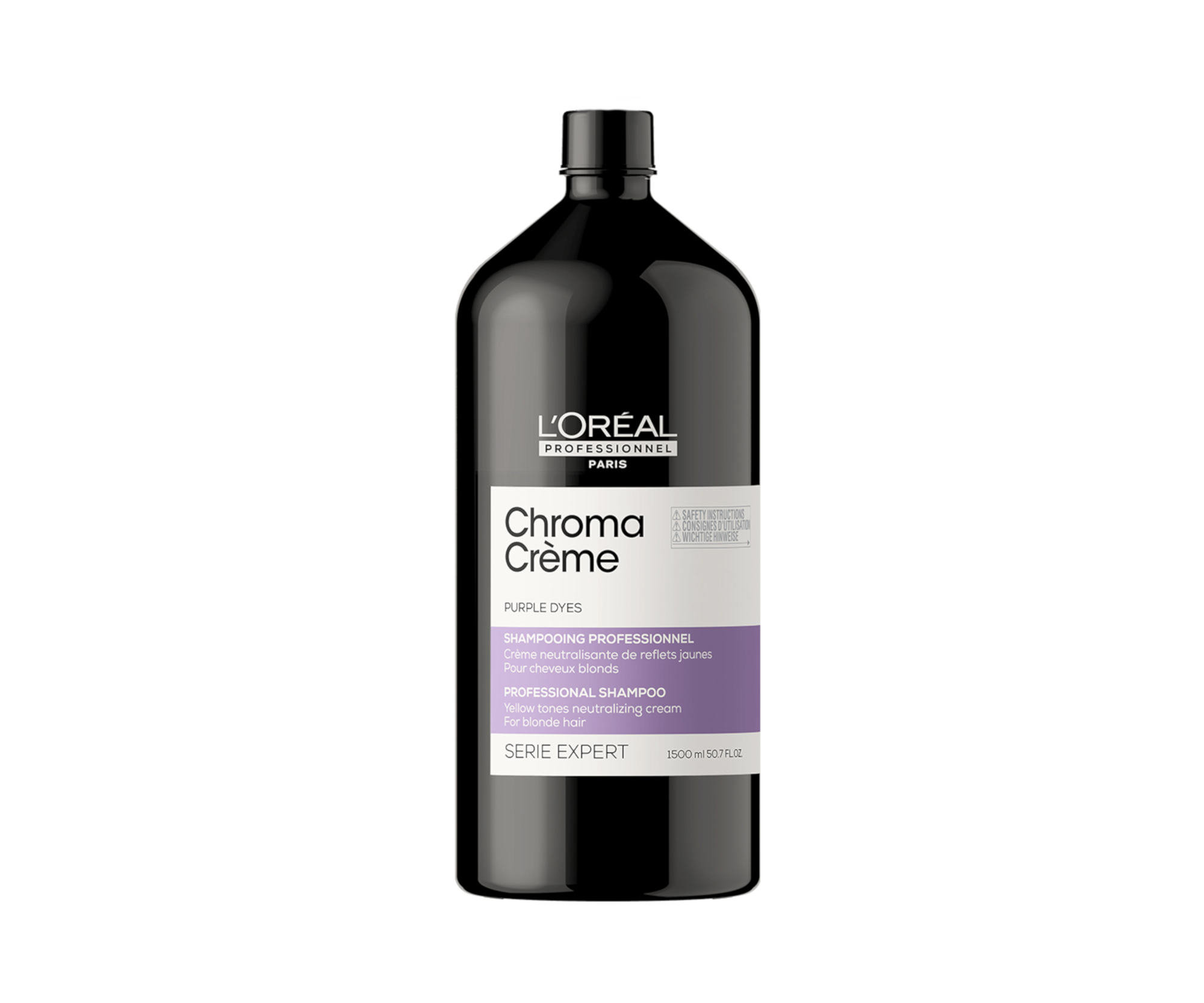 Šampon pro neutralizaci žlutých tónů Loréal Professionnel Serie Expert Chroma Créme - 1500 ml - L’Oréal Professionnel + DÁREK ZDARMA