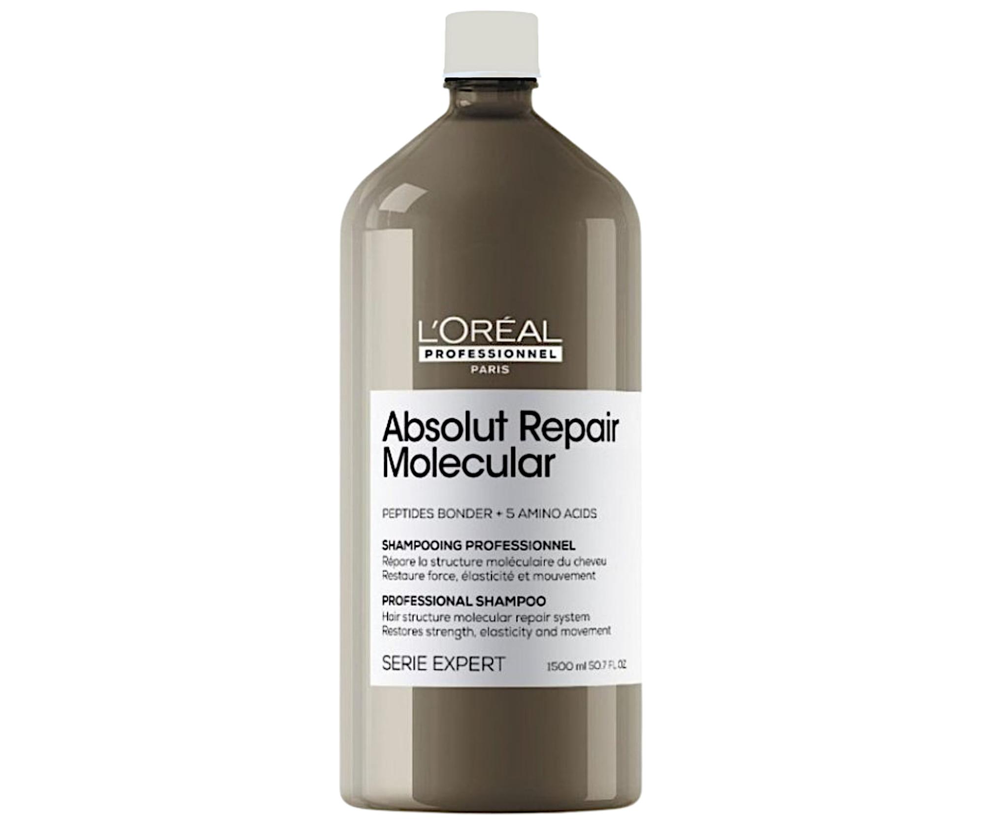 Šampon pro poškozené vlasy Loréal Professionnel Serie Expert Absolut Repair Molecular - 1500 ml - L’Oréal Professionnel + dárek zdarma