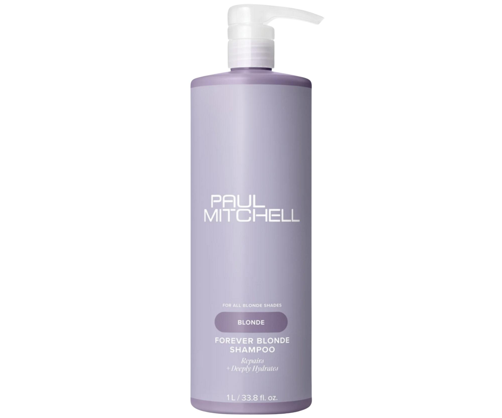 Hydratační a regenerační šampon pro blond vlasy Paul Mitchell Blonde Forever Blonde Shampoo - 1000 ml + dárek zdarma