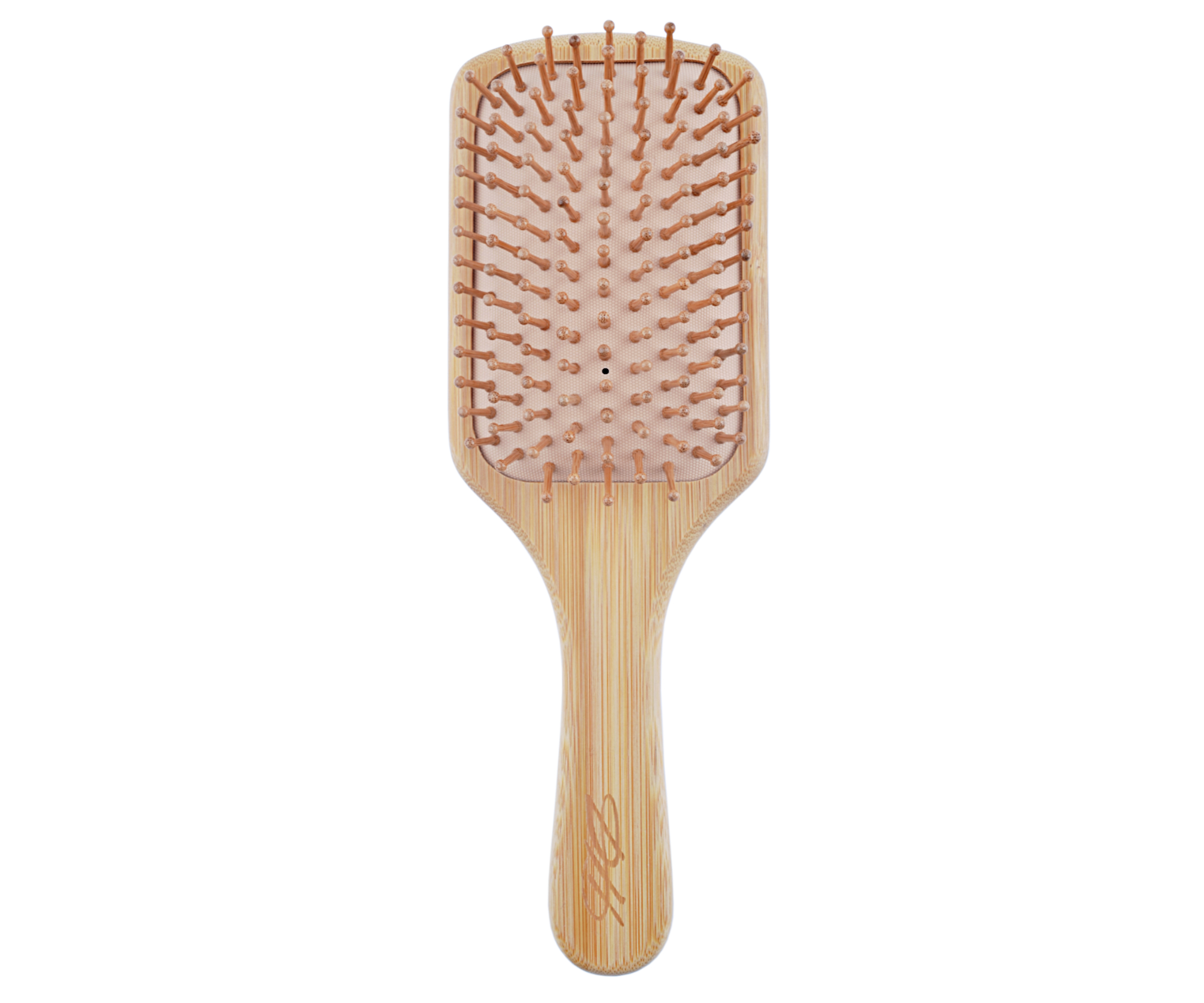 Bambusový masážní kartáč na vlasy Detail - Hair style Bamboo Brush - 24,5 x 8,2 cm + dárek zdarma