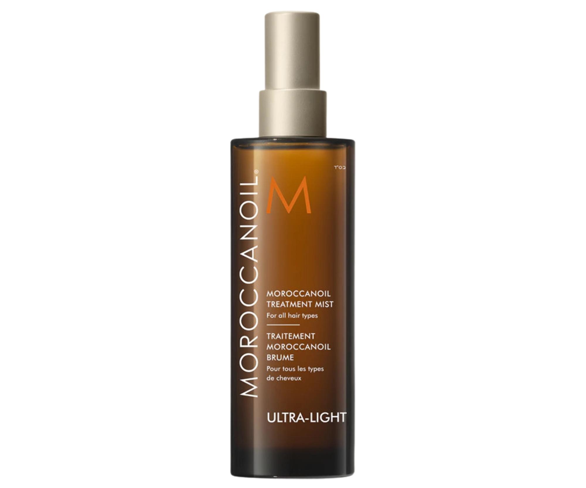 Lehká olejová péče ve spreji pro všechny typy vlasů Moroccanoil Treatment Mist Ultra-light - 100 ml + dárek zdarma