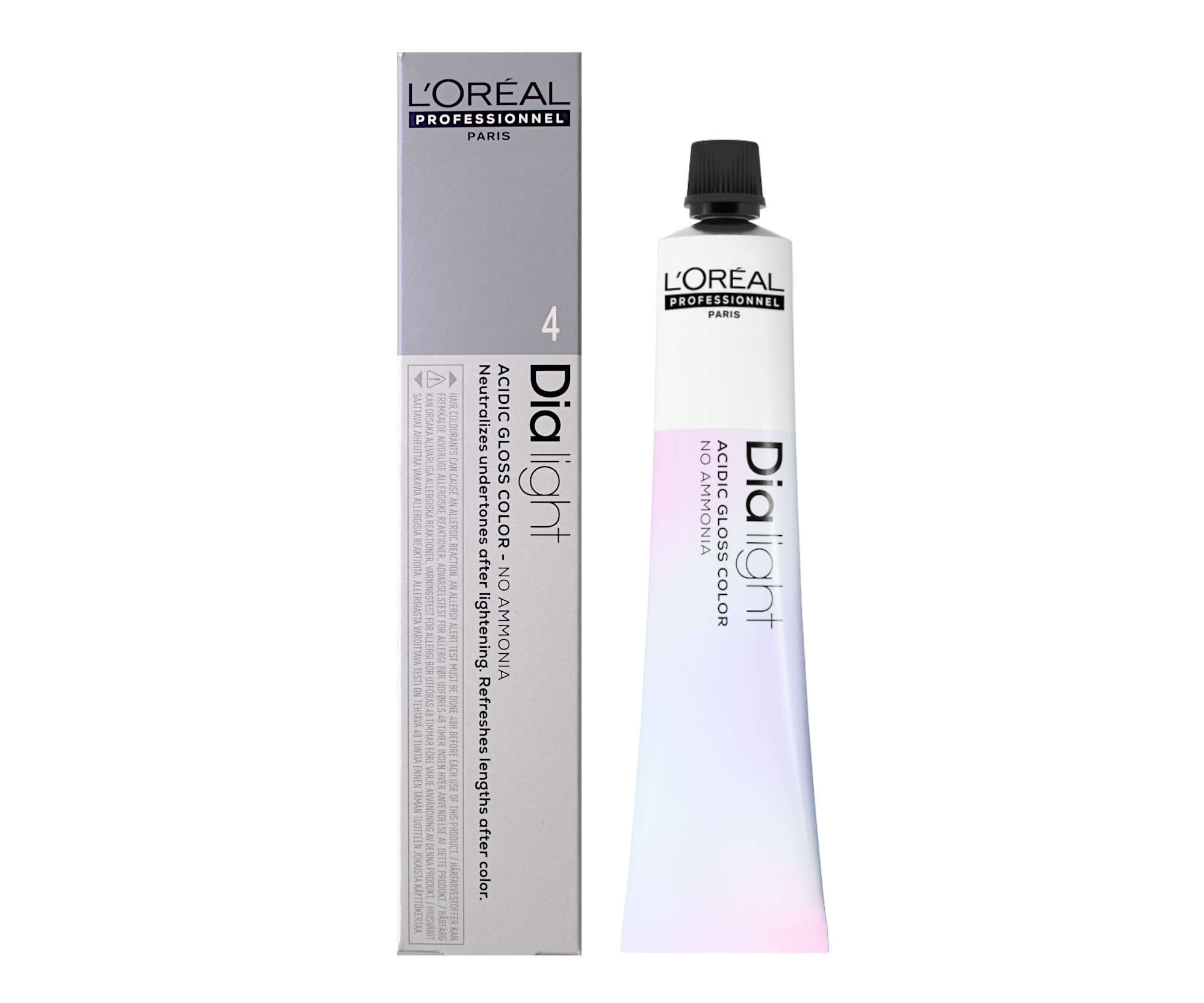 Přeliv na vlasy Loréal Dialight 50 ml - odstín 4 hnědý - L’Oréal Professionnel + dárek zdarma