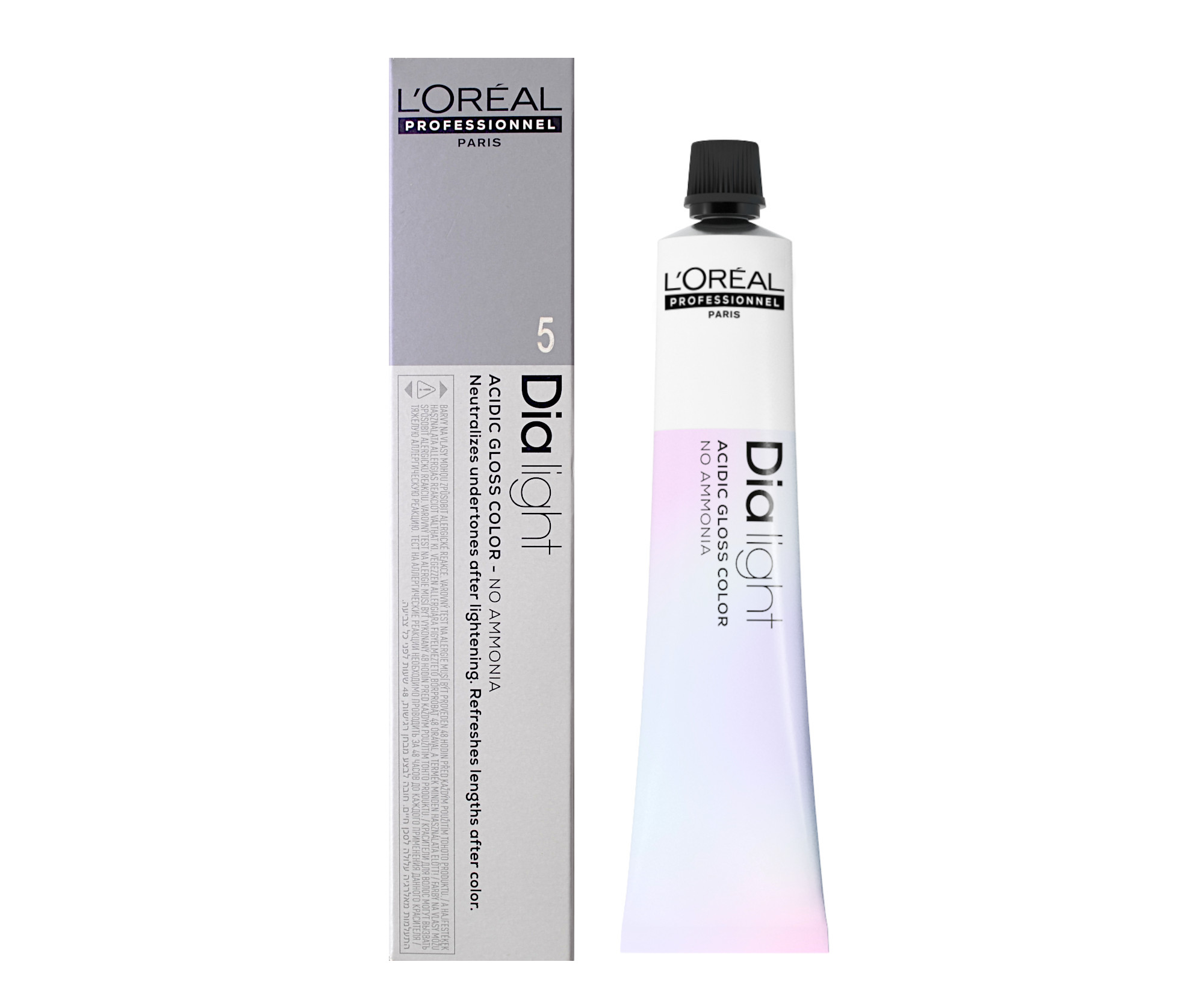 Přeliv na vlasy Loréal Dialight 50 ml - odstín 5 hnědý světlý - L’Oréal Professionnel + dárek zdarma