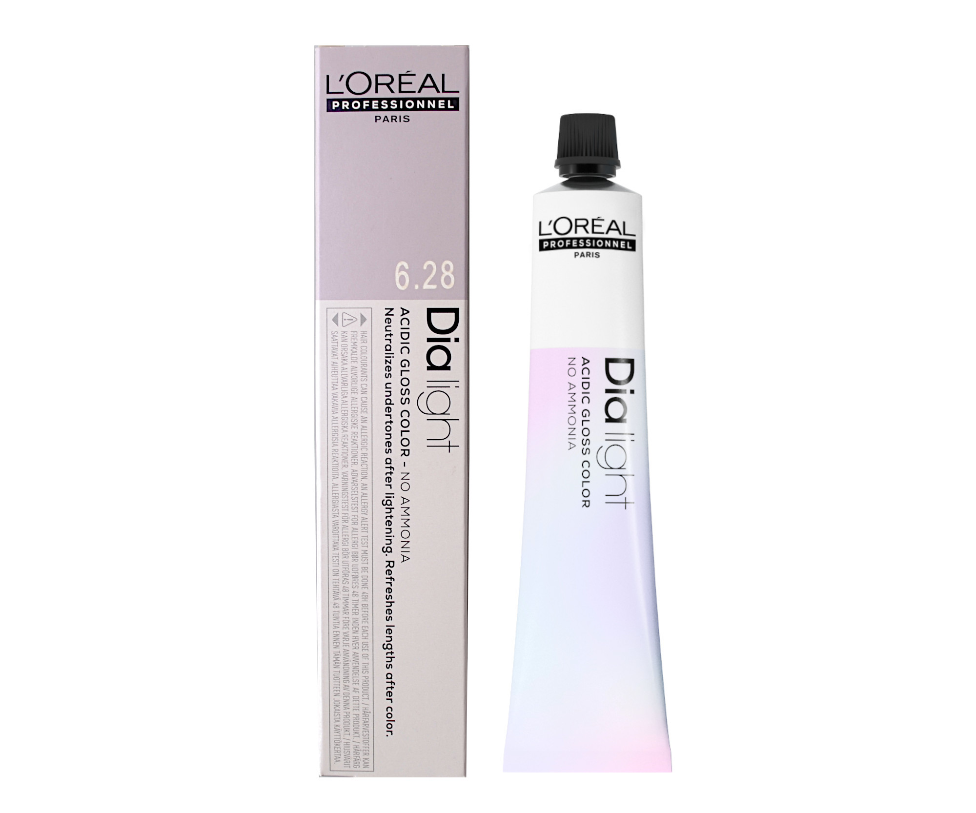 Přeliv na vlasy Loréal Dialight 50 ml - odstín 6.28 tmavě duhová mokka blond - L’Oréal Professionnel + dárek zdarma
