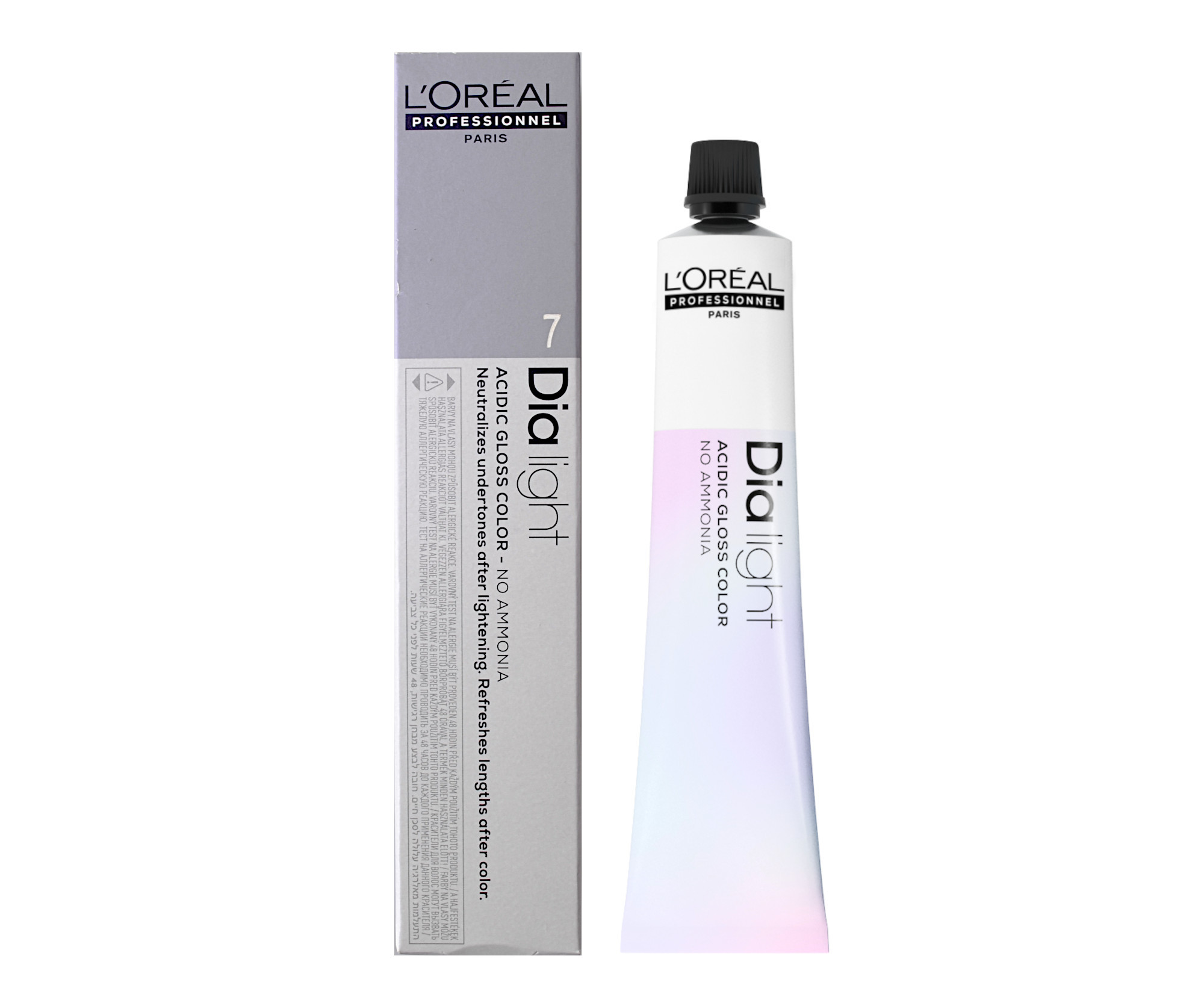 Přeliv na vlasy Loréal Dialight 50 ml - odstín 7 blond - L’Oréal Professionnel + dárek zdarma