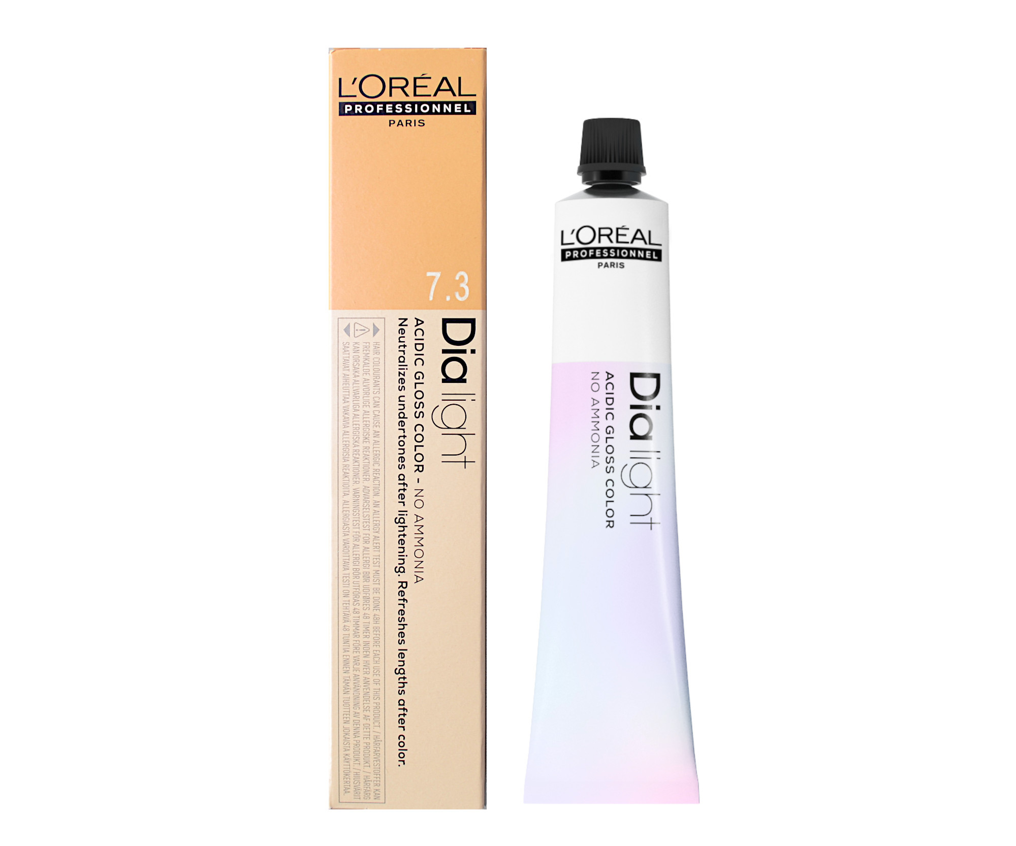Přeliv na vlasy Loréal Dialight 50 ml - odstín 7.3 zlatá blond - L’Oréal Professionnel + dárek zdarma