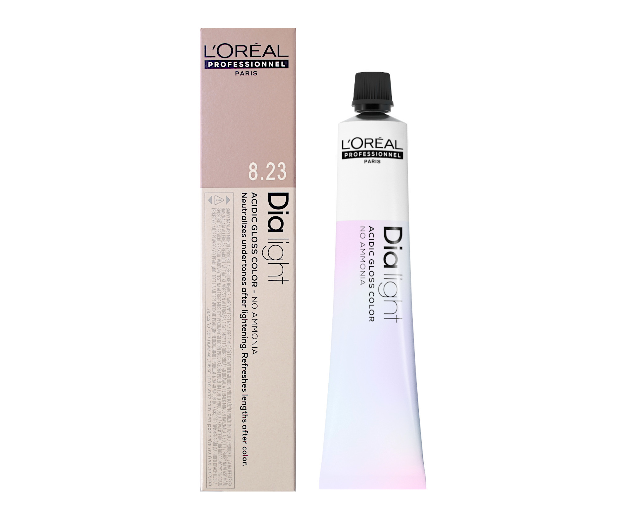Přeliv na vlasy Loréal Dialight 50 ml - odstín 8.23 blond světlý duhový zlatý - L’Oréal Professionnel + dárek zdarma