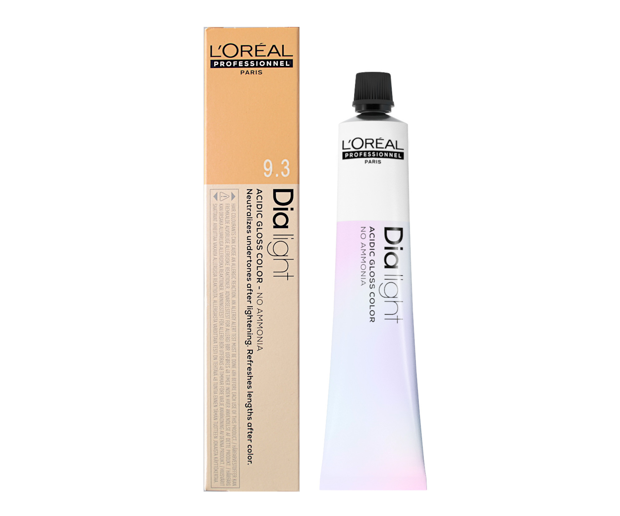 Přeliv na vlasy Loréal Dialight 50 ml - odstín 9.3 velmi světlý zlatý blond - L’Oréal Professionnel + dárek zdarma