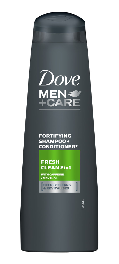 Šampon a kondicionér 2v1 pro osvěžení vlasů Dove Men+ Care Fresh Clean - 250 ml (68129488)