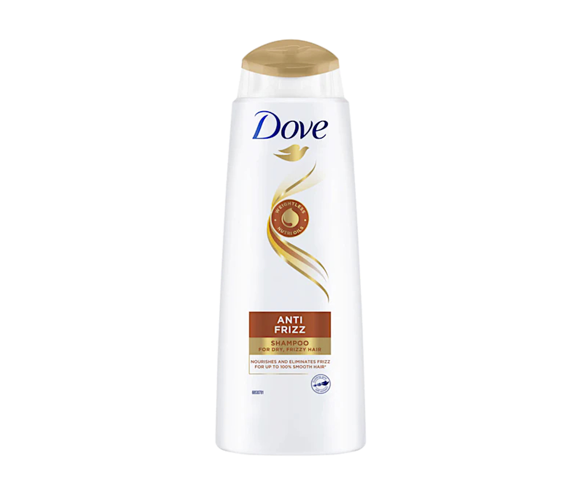 Šampon pro suché a krepaté vlasy Dove Anti-Frizz Shampoo - 400 ml