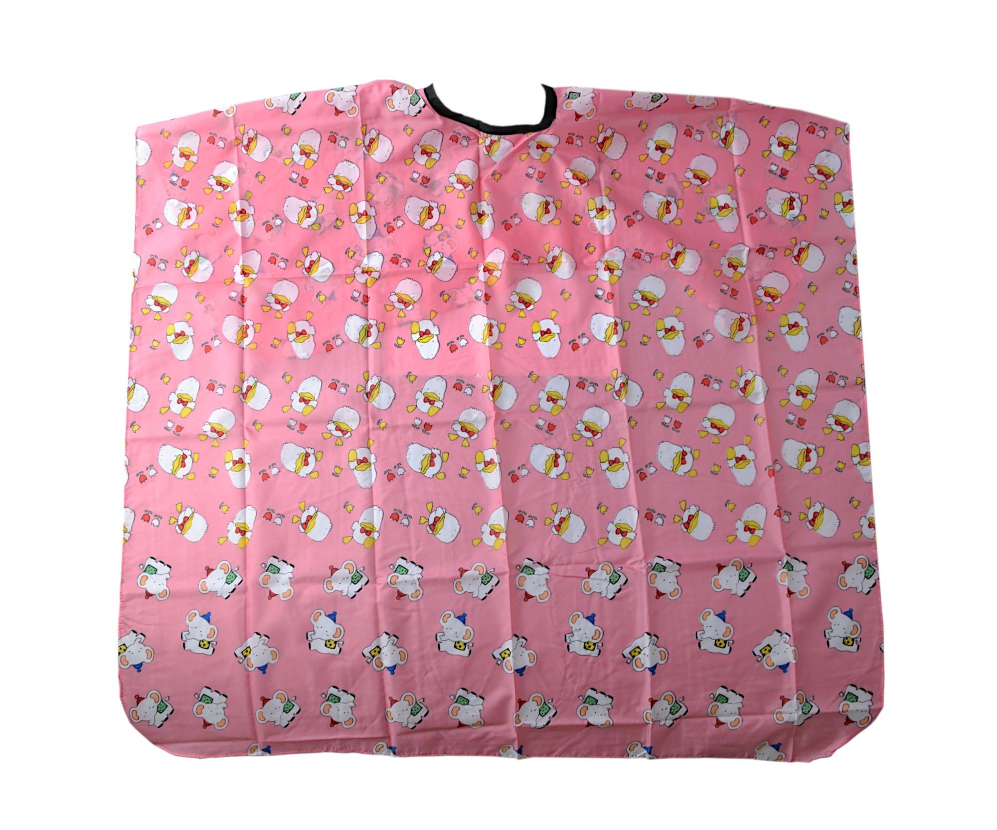 Dětská kadeřnická pláštěnka Duko 9048 - růžová + dárek zdarma