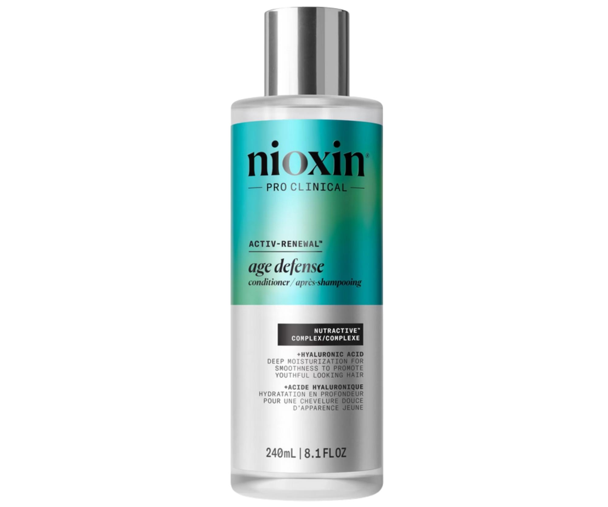 Hydratační kondicionér pro stárnoucí, suché a lámavé vlasy Nioxin Age Defense Conditioner - 240 ml + dárek zdarma