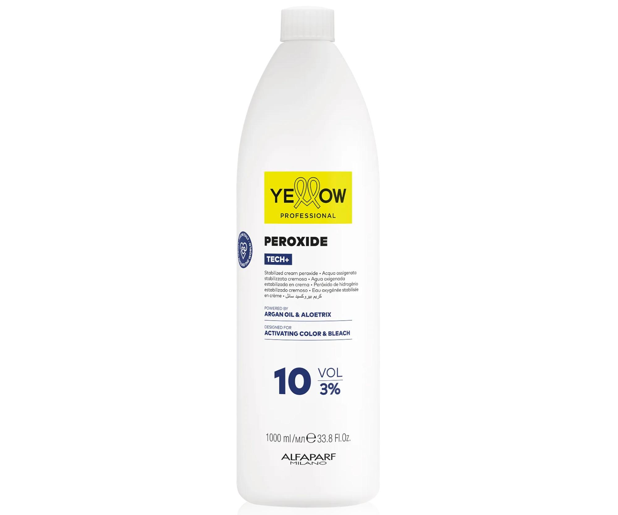 Oxidační krém Yellow Professional Peroxide Tech+ 10 Vol. 3% - 1000 ml + dárek zdarma