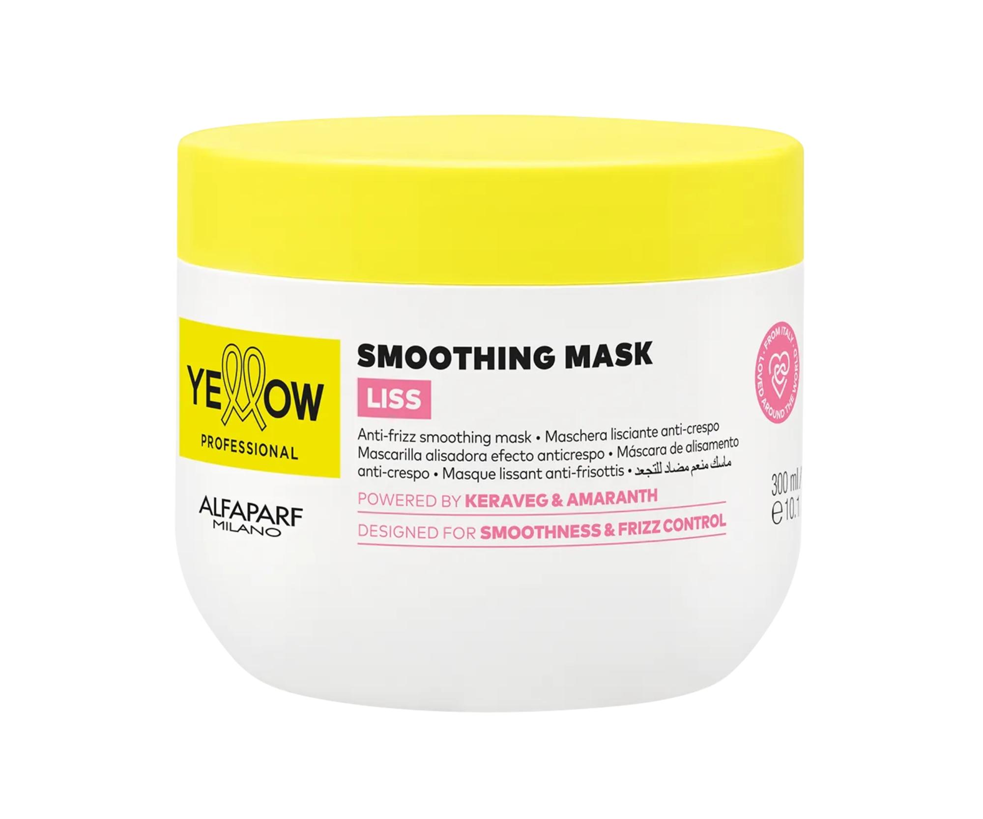 Maska pro uhlazení vlasů Yellow Professional Liss Smoothing Mask - 300 ml + dárek zdarma