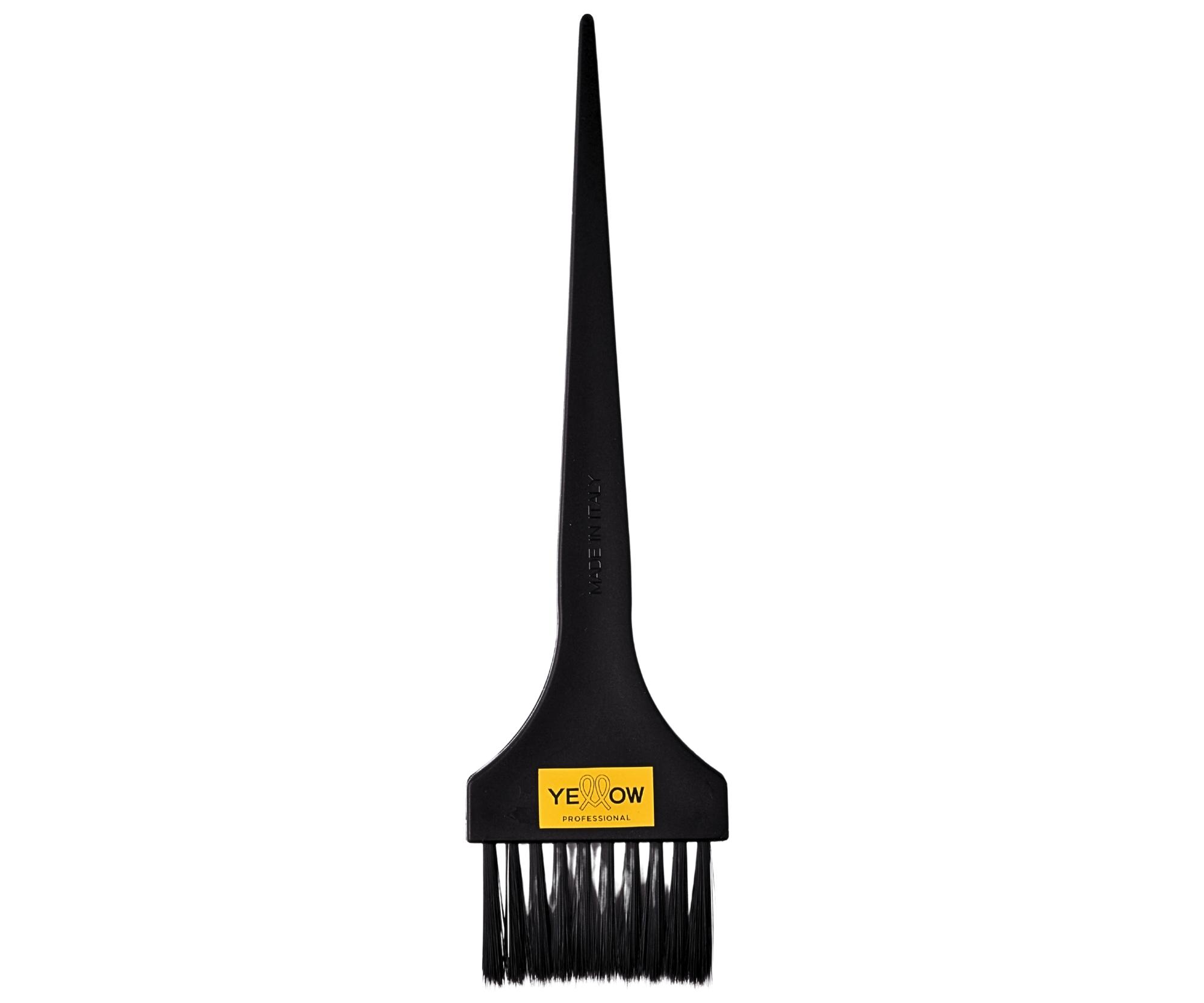 Štětec na barvení vlasů Yellow Professional - 5,5 cm, černý