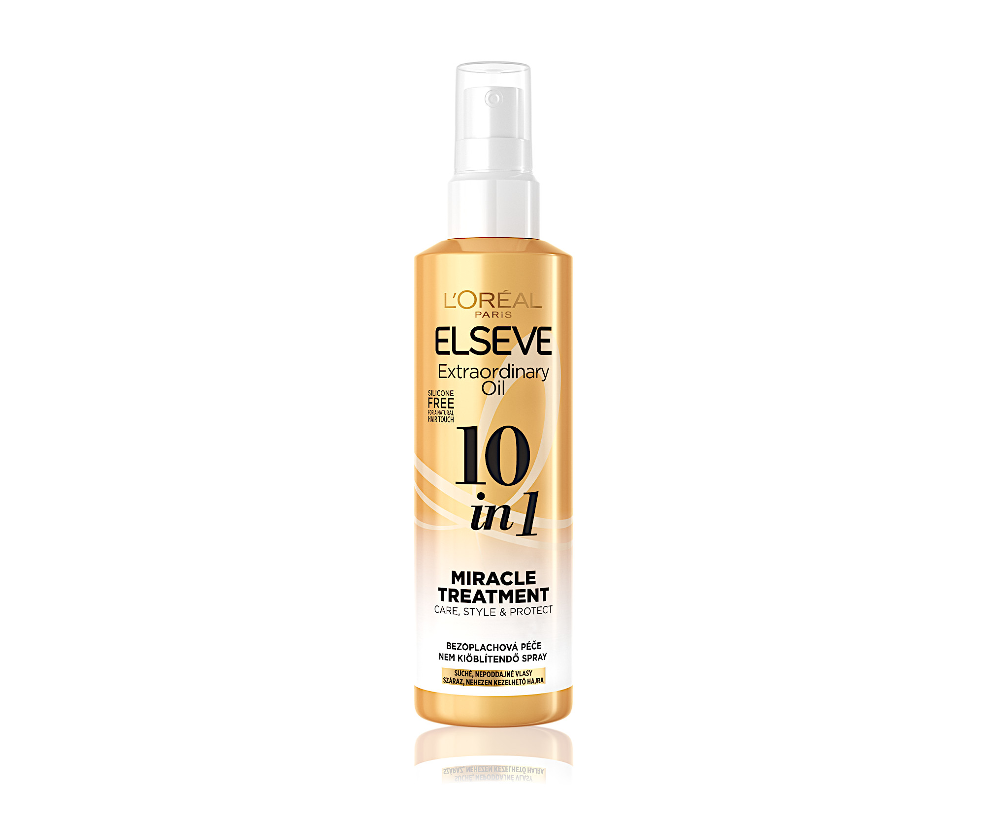 Bezoplachová péče na suché vlasy Loréal Elseve Extraordinary Oil 10 in 1 Miracle Treatment - 150 ml - L’Oréal Paris + dárek zdarma