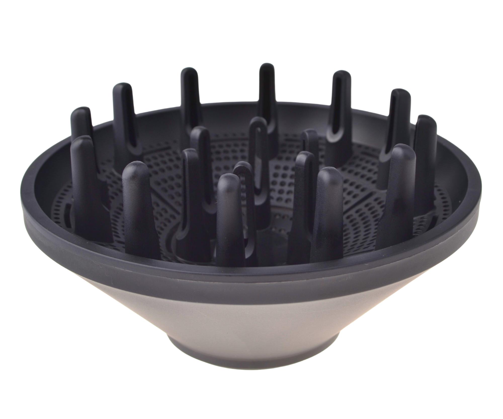 Difuzér pro profesionální fén Ultron Borrum - černý, 18 hrotů + dárek zdarma