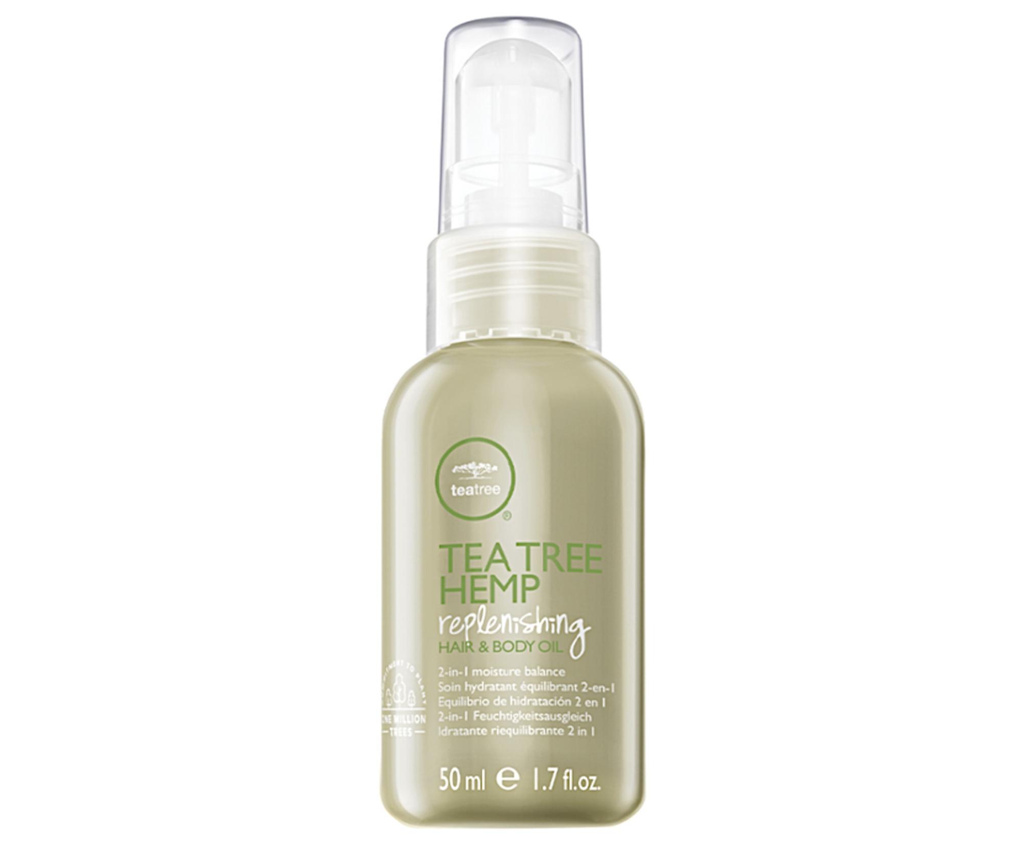 Hydratační olej na vlasy a tělo s konopným olejem Paul Mitchell Tea Tree Hemp - 50 ml + dárek zdarma