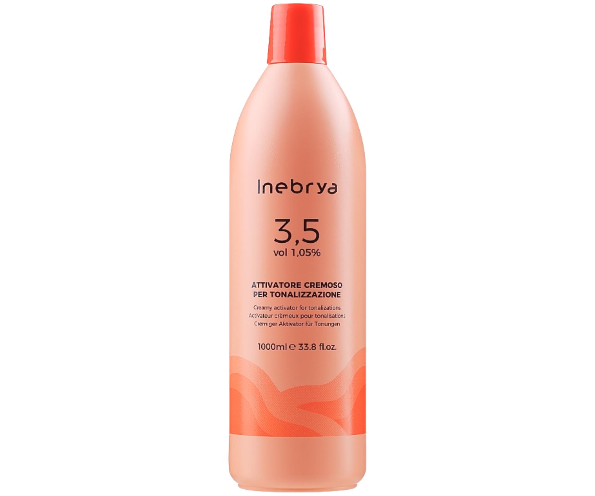 Oxidační parfemovaná emulze Inebrya 3,5 VOL 1,05% - 1000 ml (7721177) + dárek zdarma