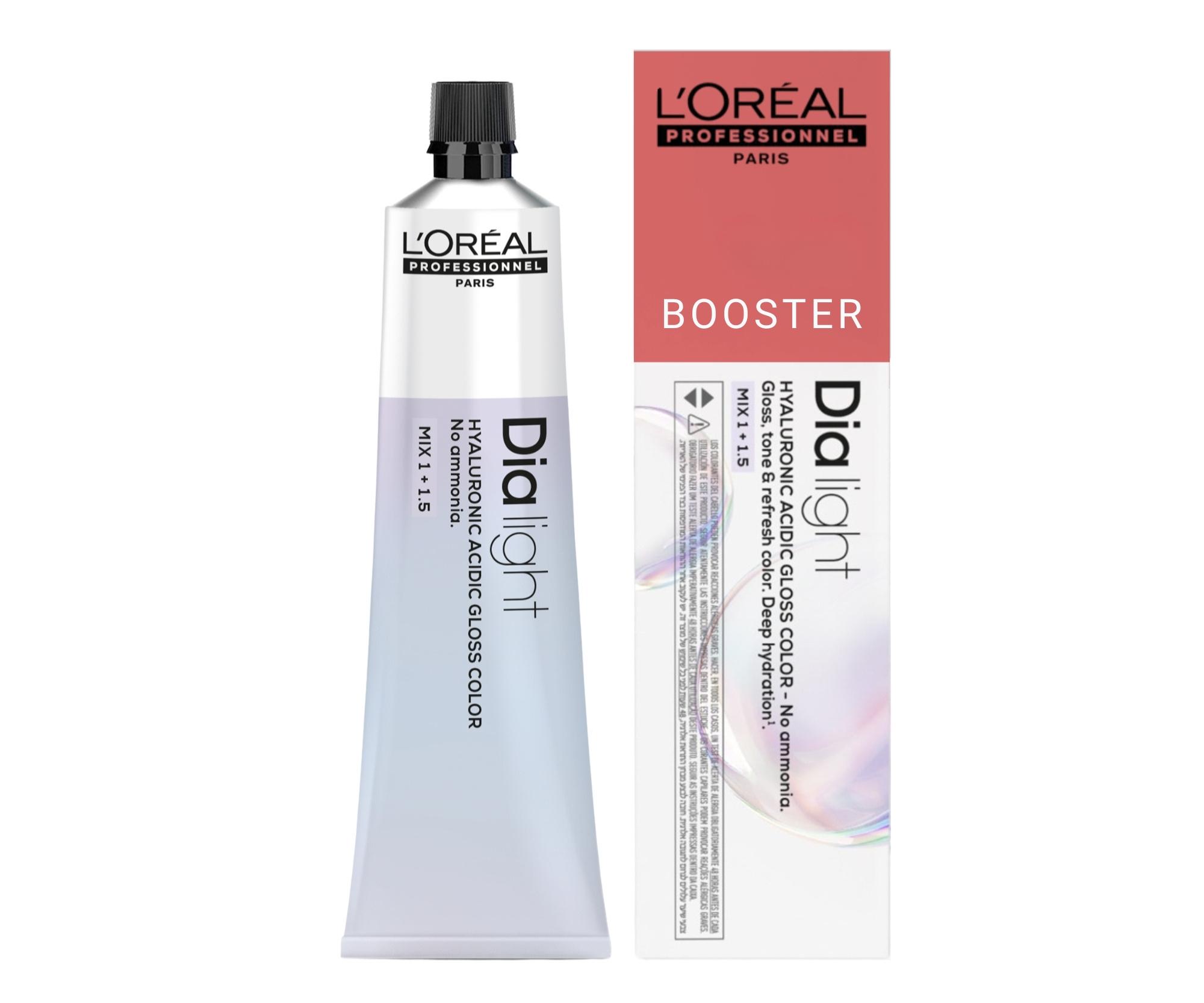 Přeliv na vlasy Loréal Professionnel Dia Light 60 ml - Booster červený - L’Oréal Professionnel + dárek zdarma