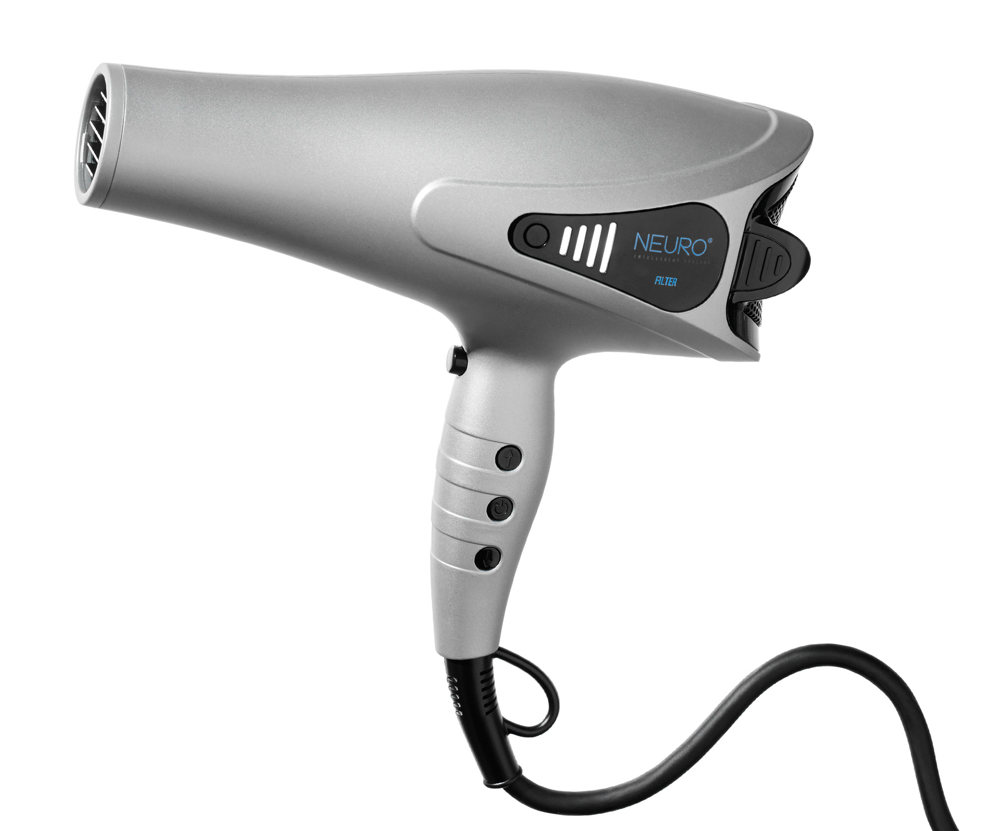 Profesionální fén na vlasy Paul Mitchell Neuro Dry Light - 2000 W, stříbrný (604043) + DÁREK ZDARMA