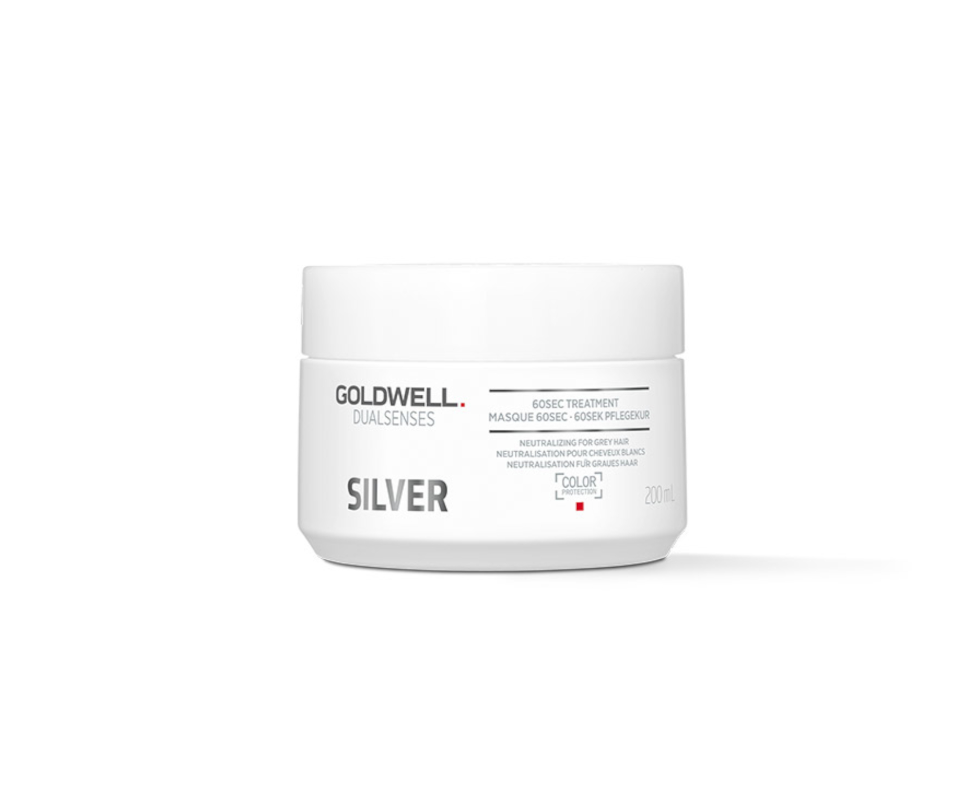 Maska pro blond a šedivé vlasy Goldwell Dualsenses Silver - 200 ml (206244) + DÁREK ZDARMA