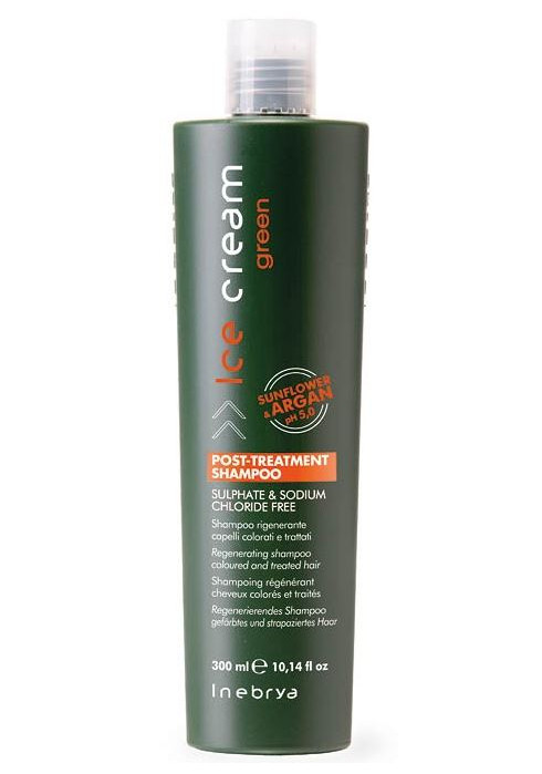 Regenerační šampon Inebrya Green Post-Treatment - 300 ml (776847) + dárek zdarma