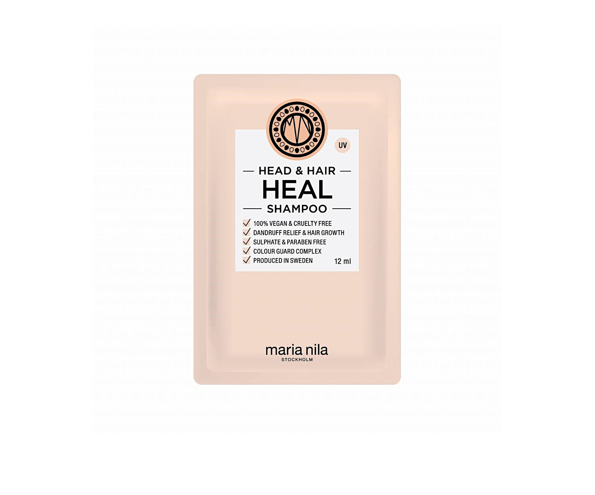 Šampon pro zdravou vlasovou pokožku Maria Nila Head a Hair Heal Shampoo - 12 ml (36590)