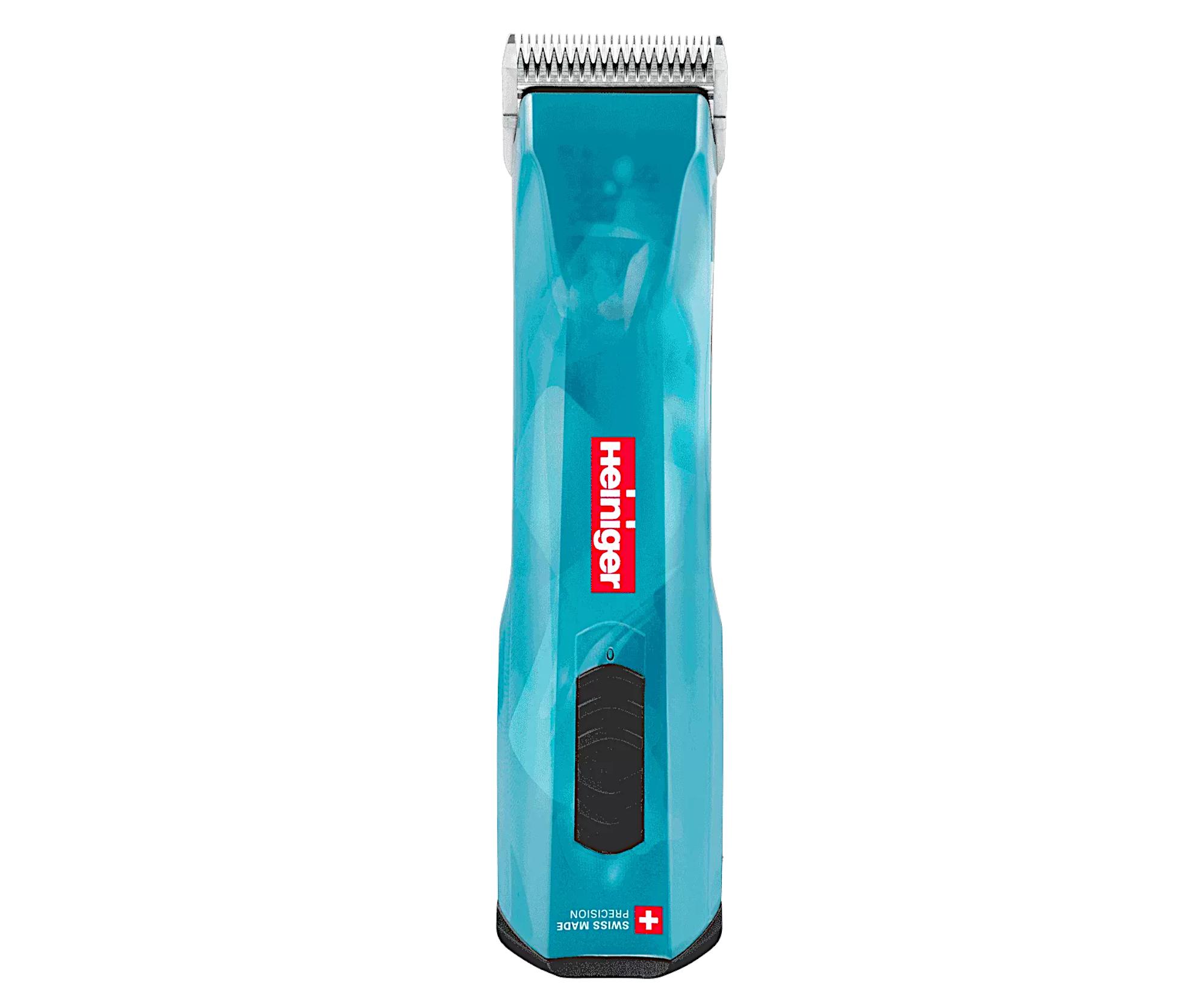 Profesionální strojek na srst Heiniger Opal - tyrkysový (709-000) + dárek zdarma