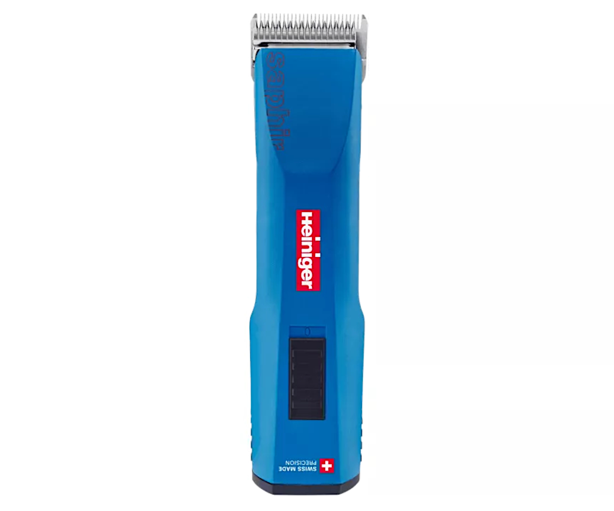 Profesionální strojek na srst Heiniger Saphir - modrý (707-800) + dárek zdarma
