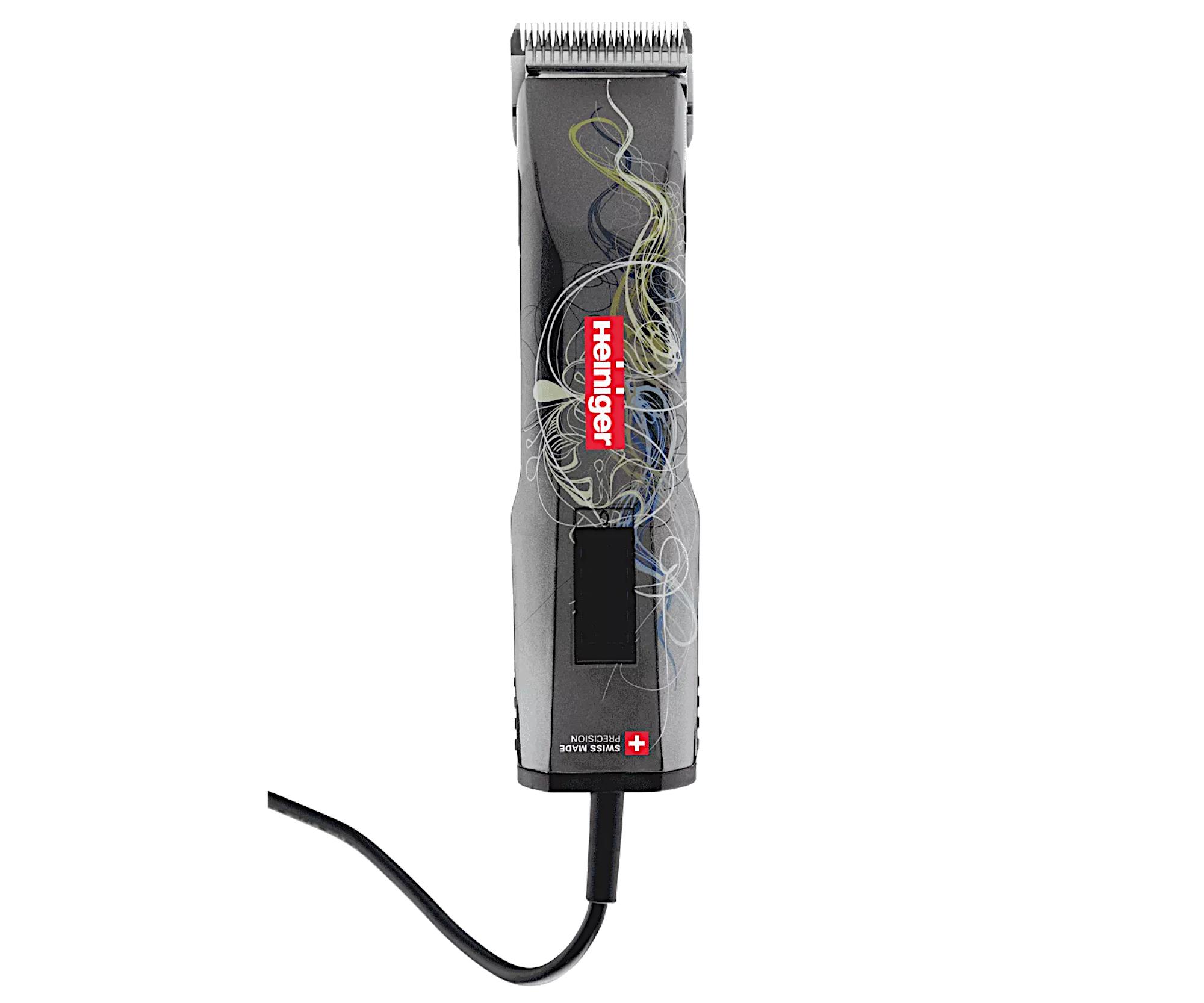 Profesionální strojek na srst Heiniger Saphir Cord - šedý (707-700) + dárek zdarma