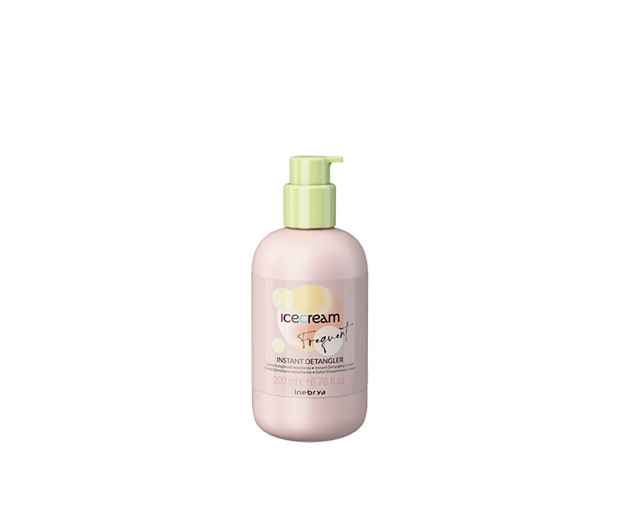 Bezoplachová péče pro rozčesávání vlasů Inebrya Ice Cream Frequent Detangler - 200 ml (771026379)