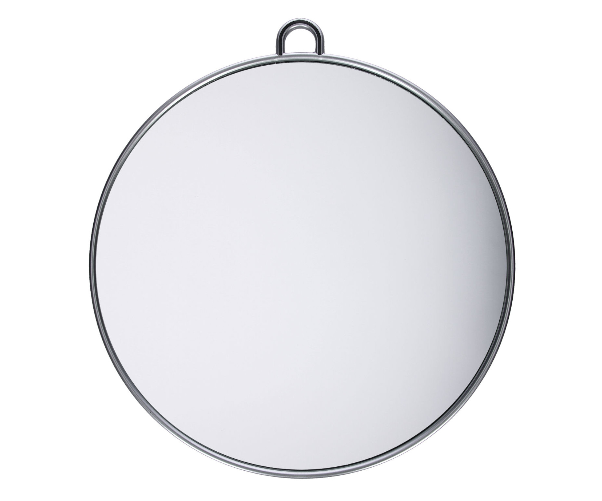 Kruhové zrcadlo Mila Technic - 28 cm, stříbrné (0065312) + dárek zdarma