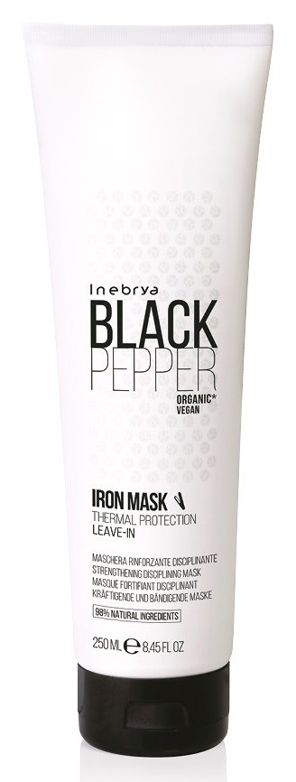 Bezoplachová maska s termoochranou Inebrya Black Pepper - 250 ml (7726061) + DÁREK ZDARMA