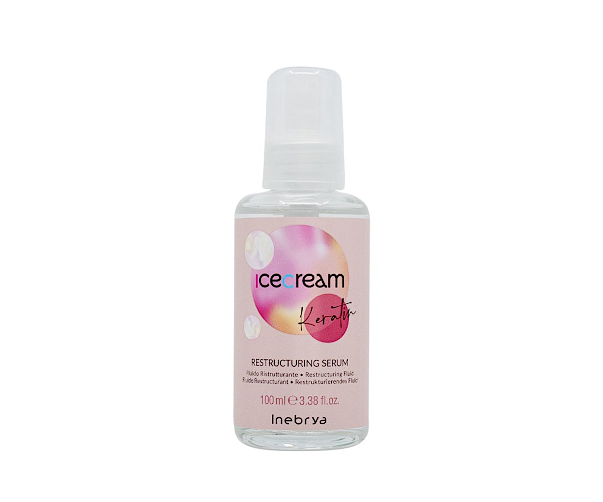Rekonstrukční sérum pro poškozené vlasy Inebrya Ice Cream Keratin Restructuring Serum - 100 ml (771026317) + dárek zdarma