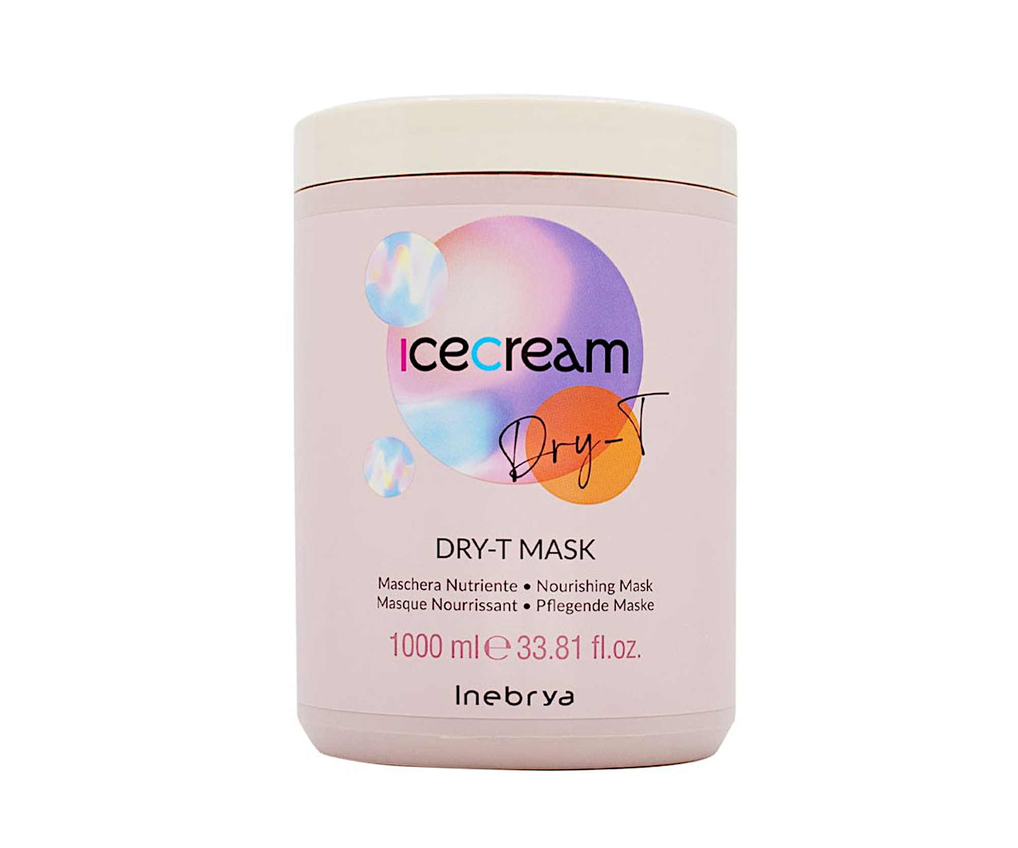 Výživná maska pro suché a krepovité vlasy Inebrya Ice Cream Dry-T Mask - 1000 ml (771026327) + DÁREK ZDARMA