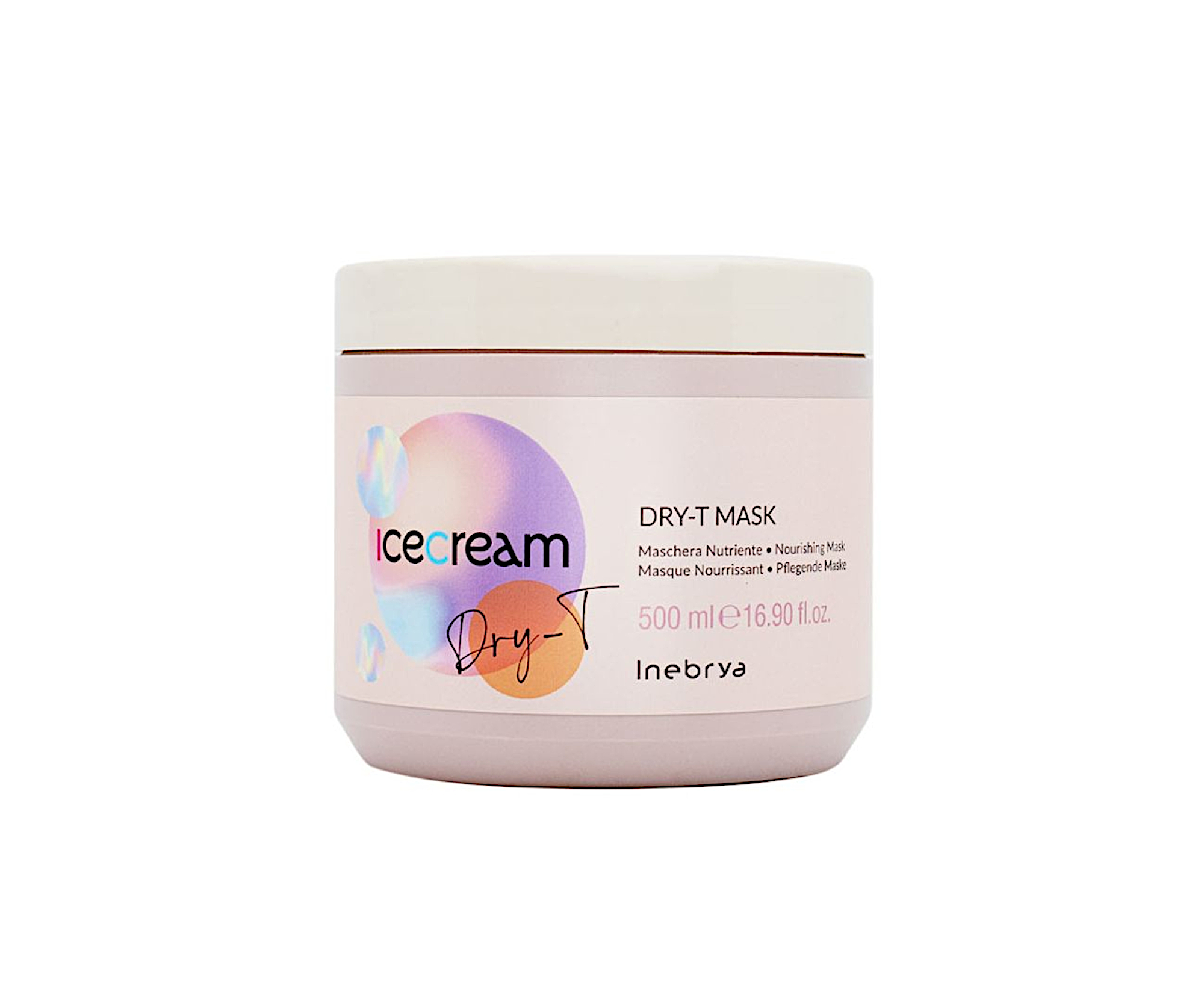 Výživná maska pro suché a krepovité vlasy Inebrya Ice Cream Dry-T Mask - 500 ml (771026326) + dárek zdarma