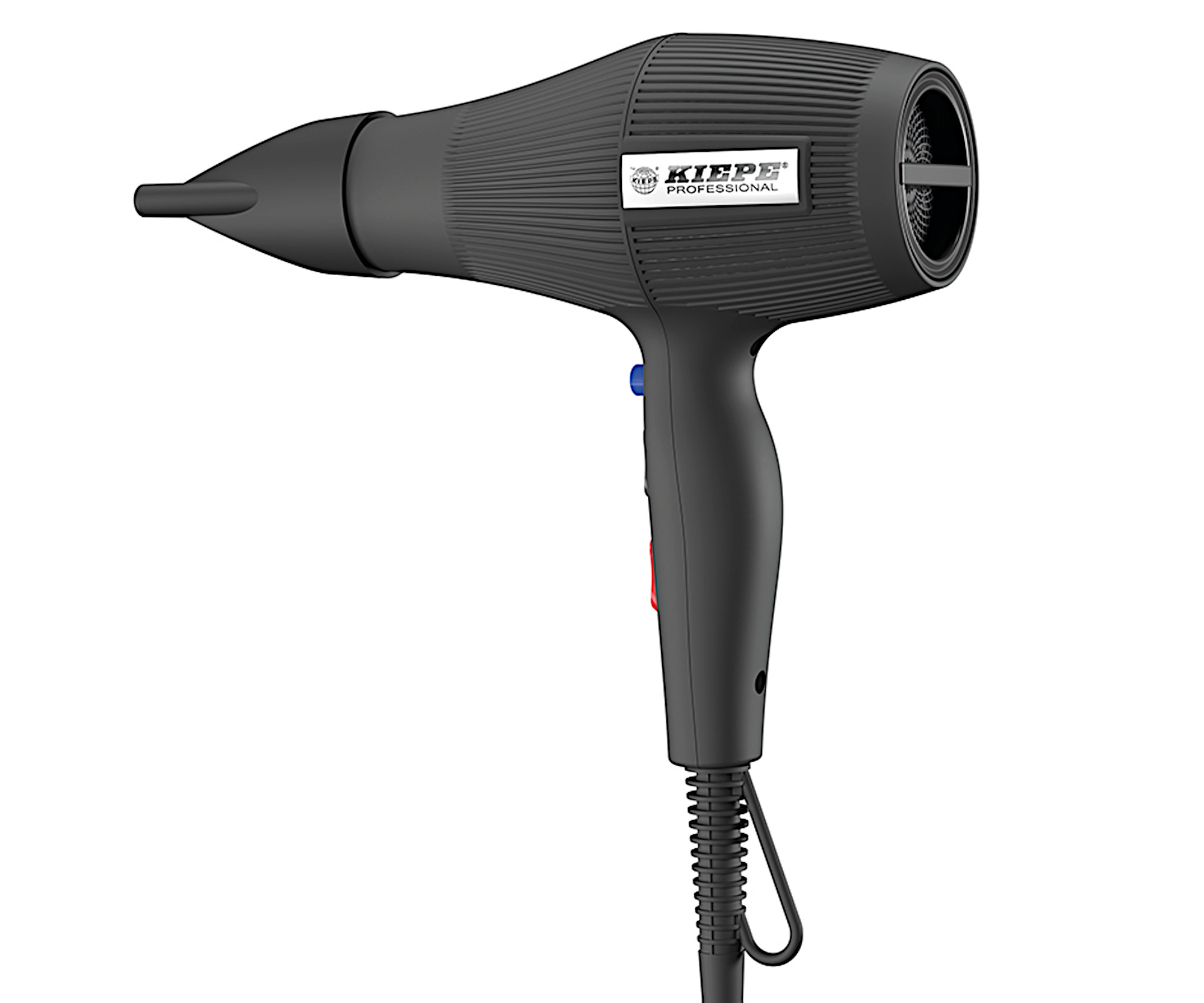 Profesionální barber fén na vlasy Kiepe Pro Thoor Barber Hair Dryer - 2200 W, černý (8311) + dárek zdarma