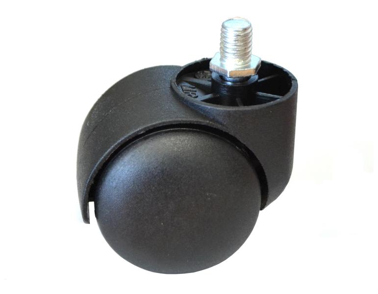 Náhradní kolečko k taburetům Detail - černé (B-20š)