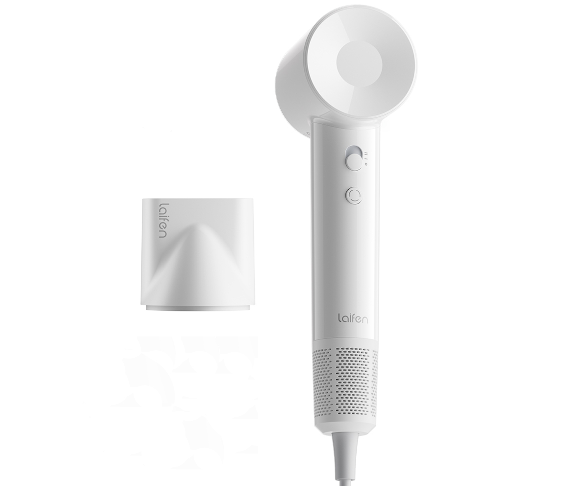 Profesionální fén na vlasy Laifen Swift SE Lite Glossy White - 1400 W, lesklý bílý + dárek zdarma