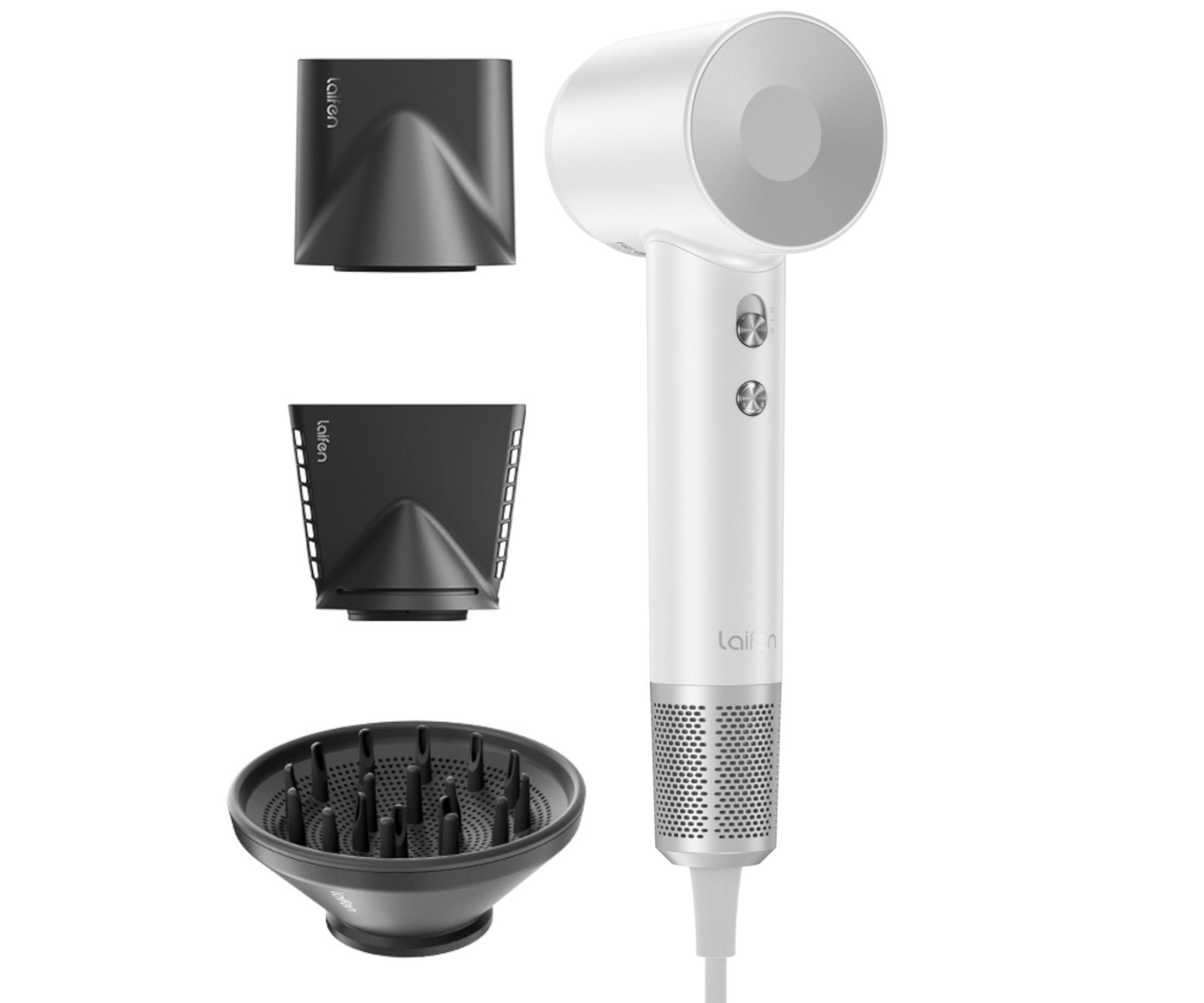 Profesionální fén na vlasy Laifen Swift Special Pearl White - 1600 W, perleťově bílý + dárek zdarma