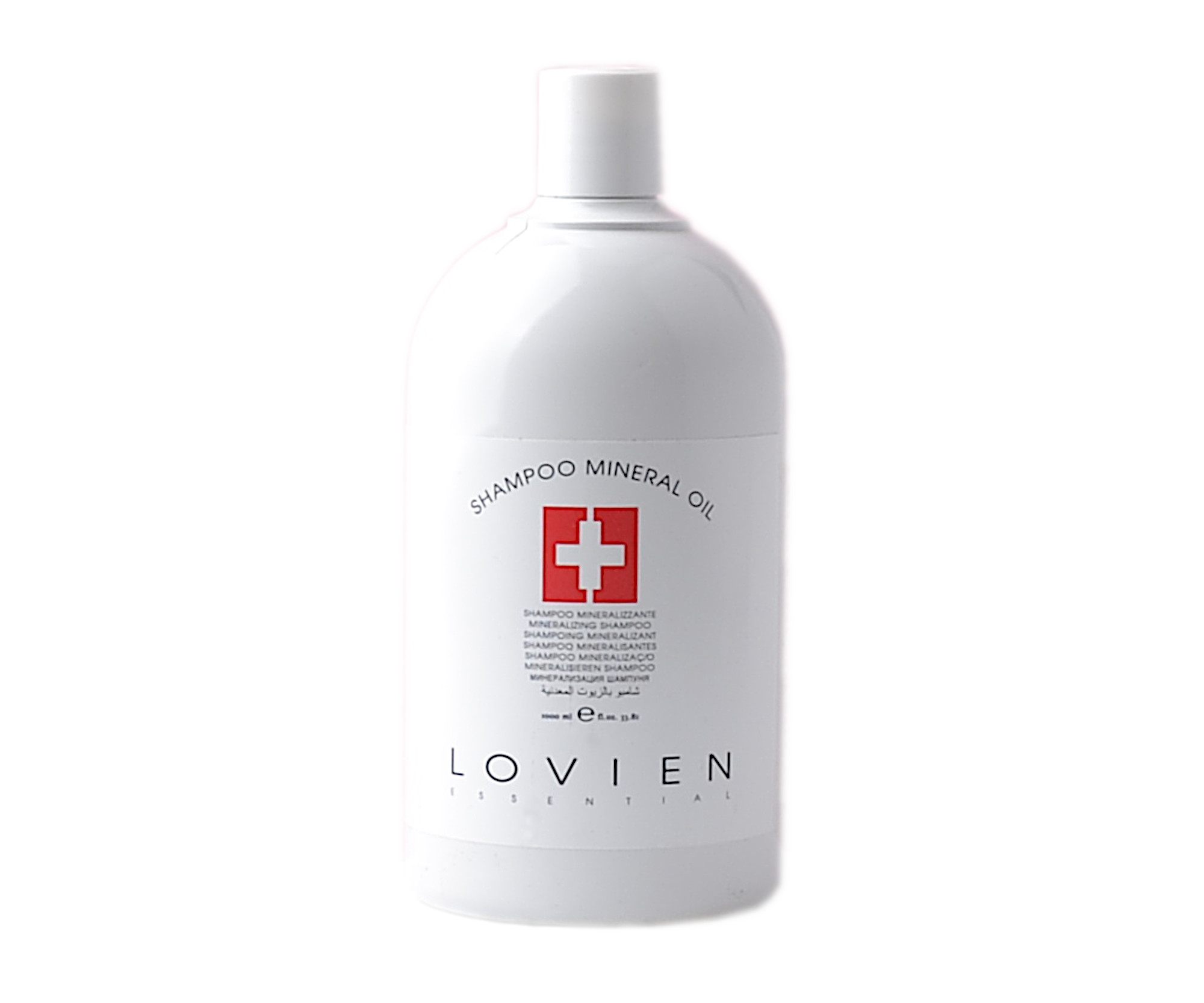 Šampon pro suché a poškozené vlasy Lovien Essential Shampoo Mineral Oil - 1000 ml (69) + dárek zdarma