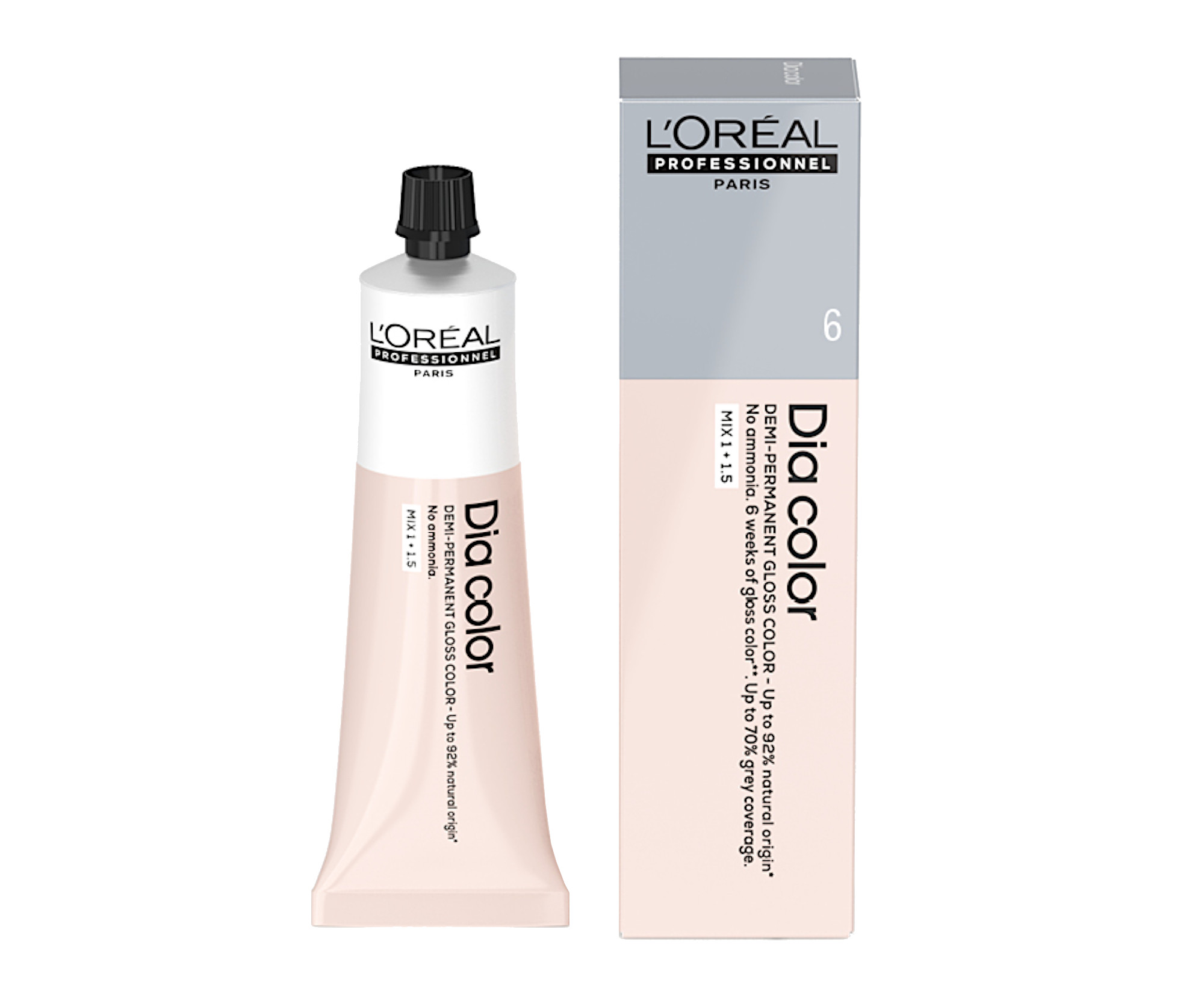Přeliv na vlasy Loréal Professionnel Dia color 60 ml - 6 tmavá blond - L’Oréal Professionnel + dárek zdarma
