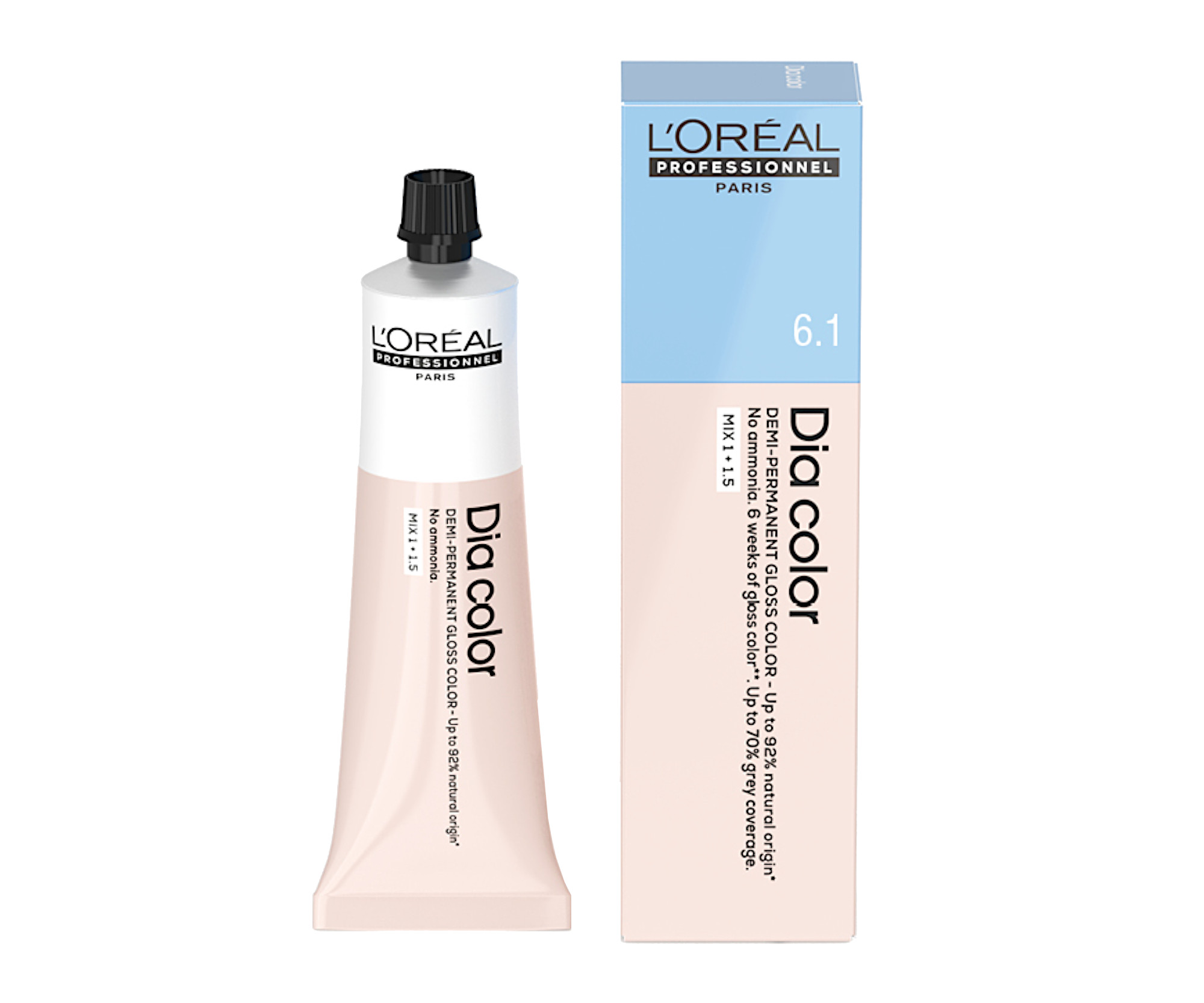 Přeliv na vlasy Loréal Professionnel Dia color 60 ml - 6.1 tmavá blond popelavá - L’Oréal Professionnel + dárek zdarma