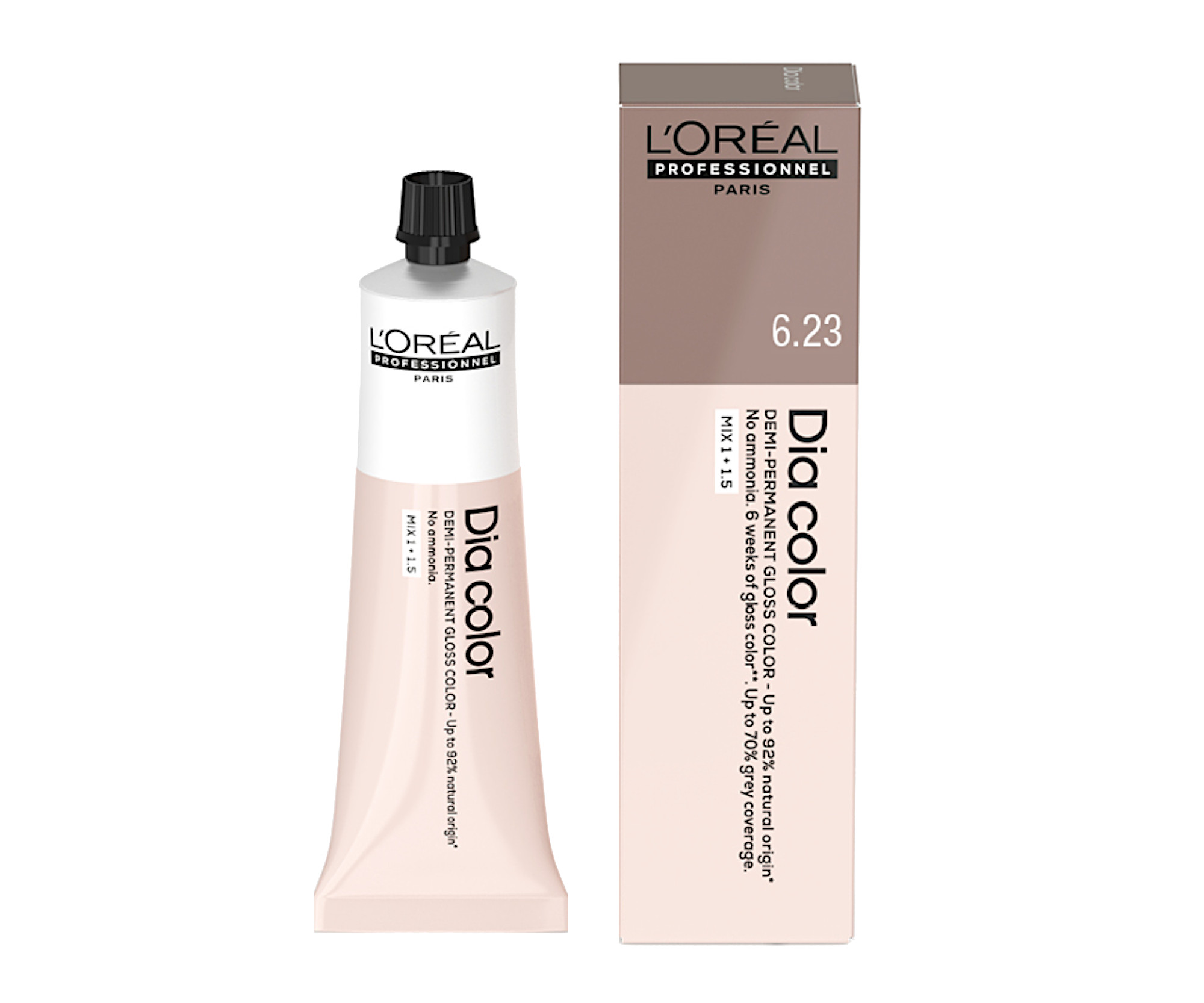 Přeliv na vlasy Loréal Professionnel Dia color 60 ml - 6.23 tmavá blond duhová zlatá - L’Oréal Professionnel + dárek zdarma