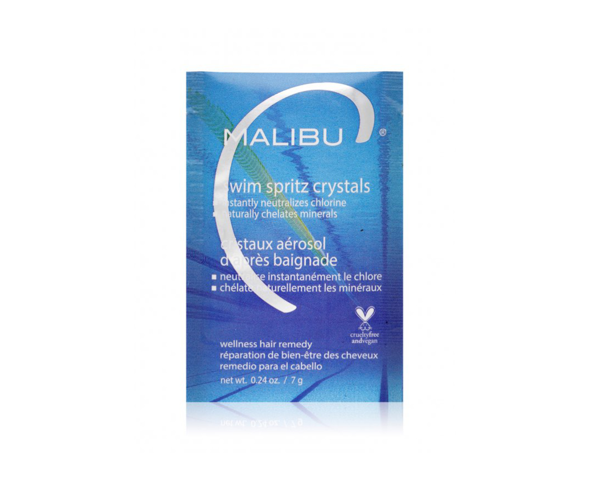 Péče pro odstranění chlóru z vlasů Malibu C Swim Spritz Crystals - 7 g (59195)