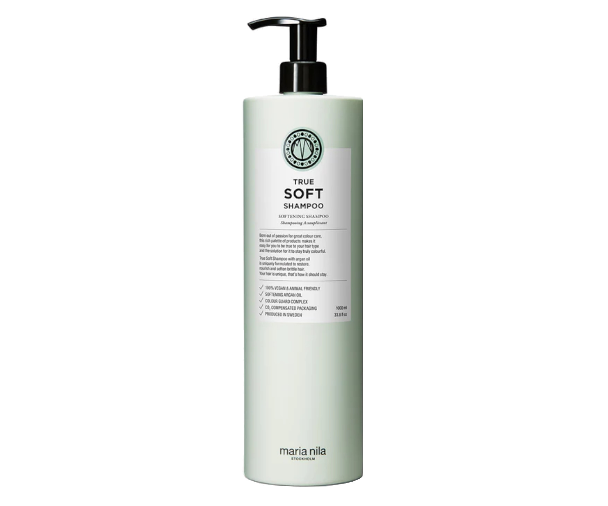 Hydratační šampon pro suché vlasy s arganovým olejem Maria Nila True Soft Shampoo - 1000 ml (NF02-3633) + dárek zdarma