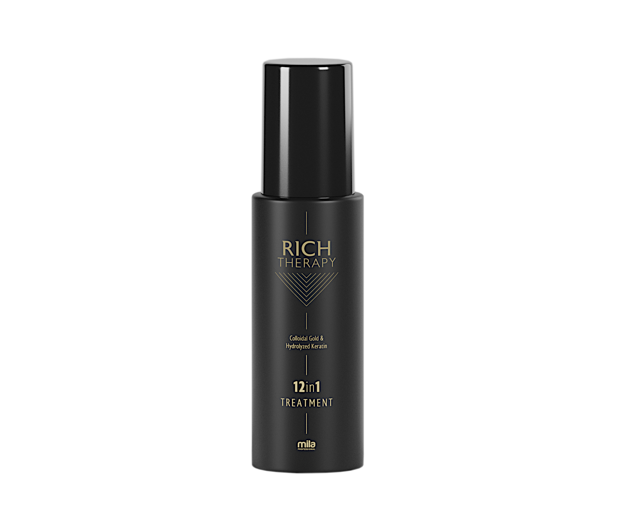 Bezoplachová péče ve spreji pro poškozené vlasy Mila Rich Therapy 12in1 Treatment - 150 ml (0106005) + dárek zdarma