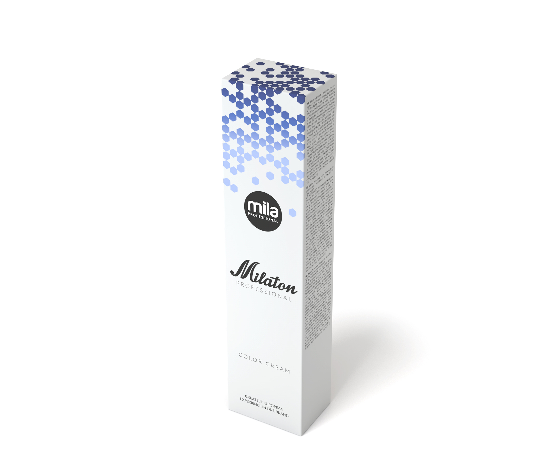 Přimíchávací barva na vlasy Milaton Color Cream Mix Ton 100 ml - Blue Corrector 0.8 (0101100) + dárek zdarma