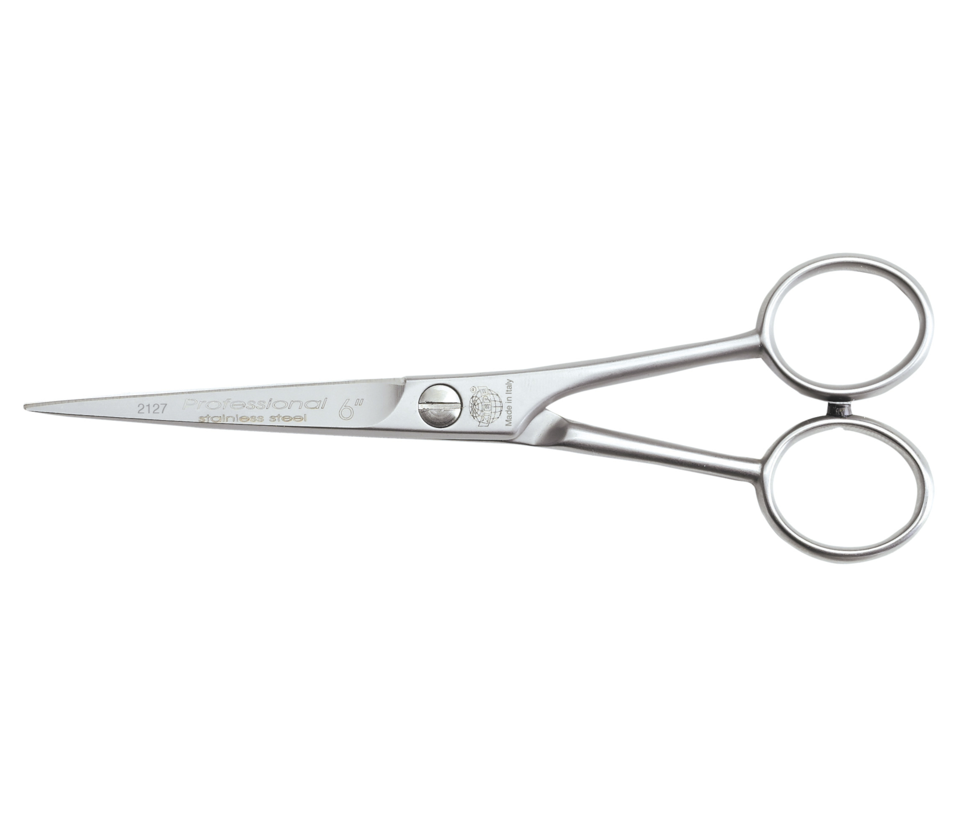 Kadeřnické nůžky s mikroozubením Kiepe Standard Hair Scissors Pro Cut 2127 - 6" stříbrné (2127/6) + DÁREK ZDARMA